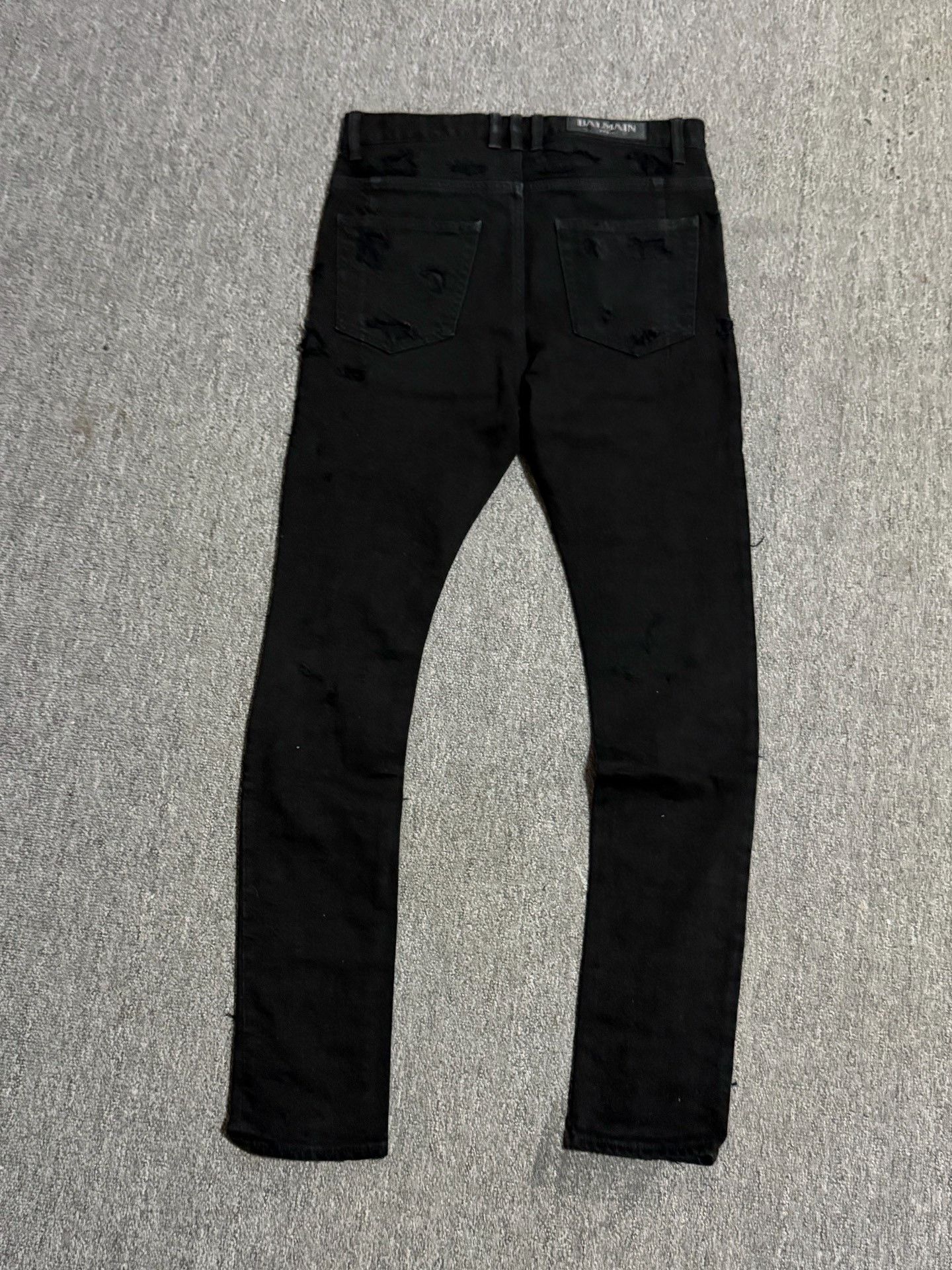 Balmain Balmain 17AW Distressed Jeans Size US 30 / EU 46 - 2 Thumbnail