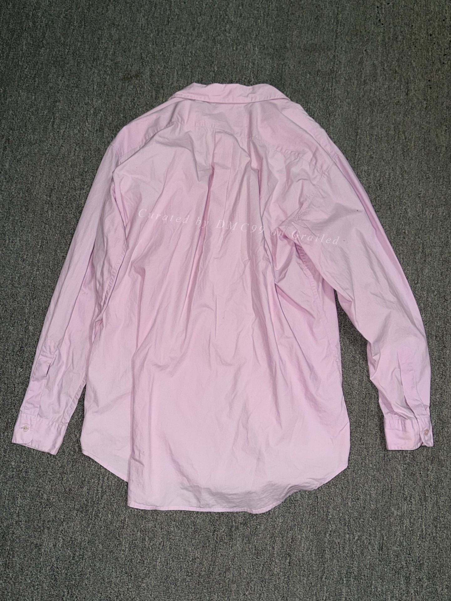 Martine Rose Martine Rose Light Pink Pleated Shirt Size XS / US 0-2 / IT 36-38 - 3 Thumbnail