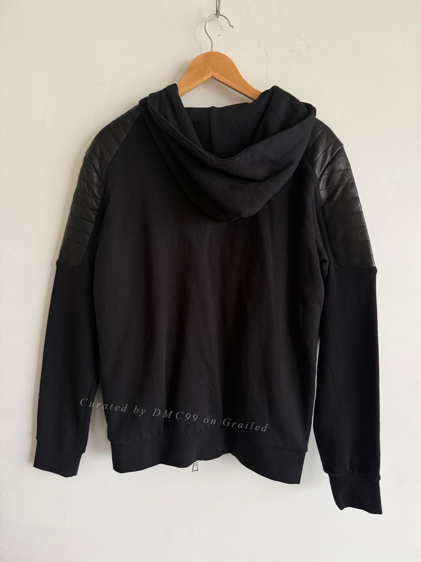 Balmain Balmain H&M Patchwork Multi-Zip Hoodie Size US M / EU 48-50 / 2 - 3 Thumbnail