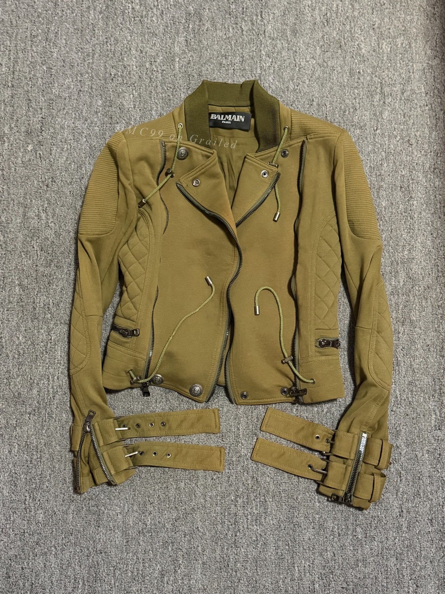 Balmain Balmain 12SS Bondage Jacket Size S / US 4 / IT 40 - 2 Thumbnail