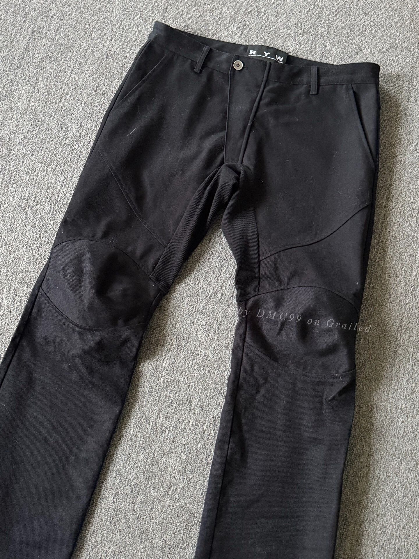 Destroy Lonely RYW.ent Moto Jeans Black Size US 34 / EU 50 - 2 Thumbnail