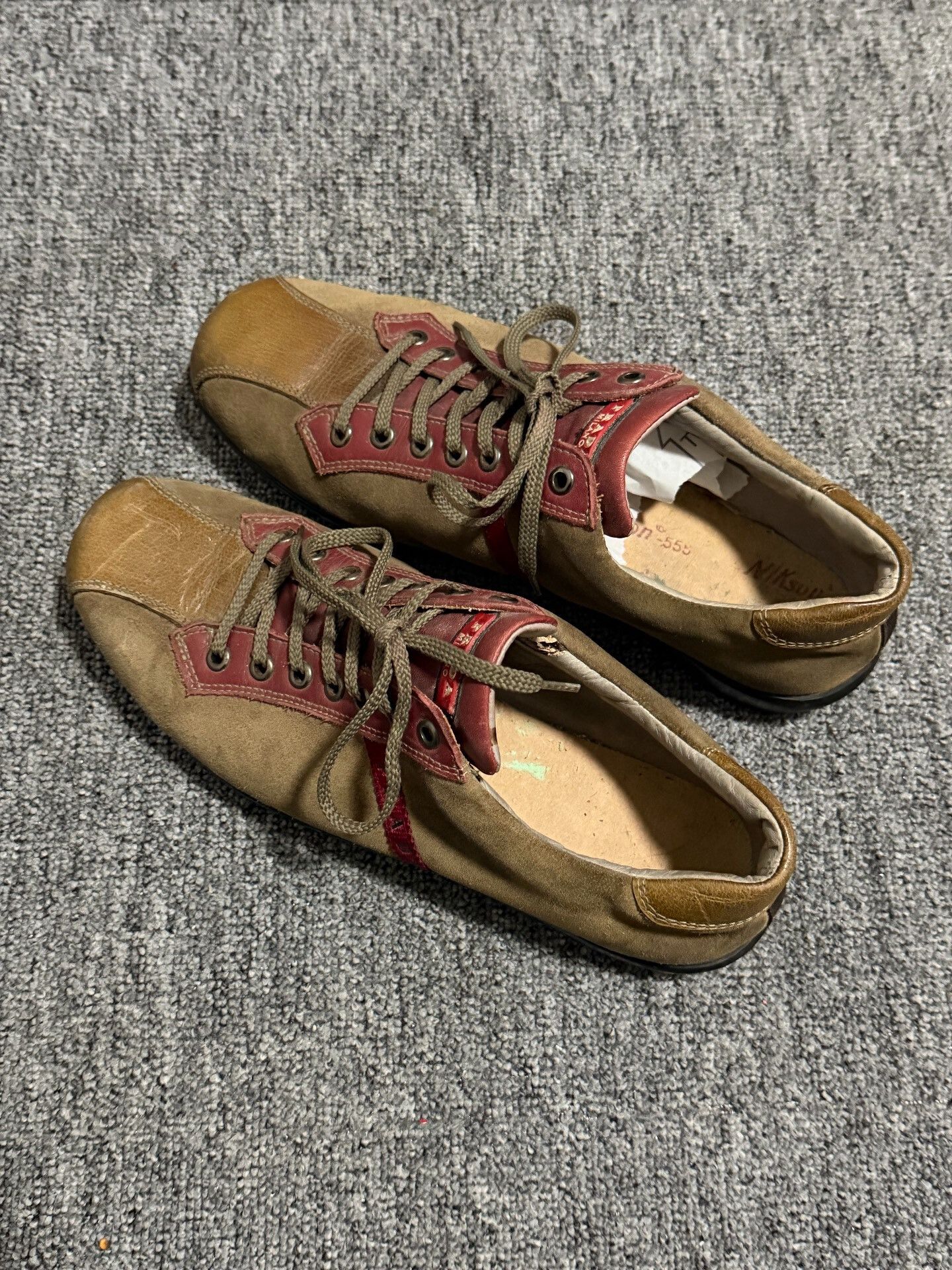 Prada Vintage Prada 2000s Suede Patchwork Shoes Size US 9 / EU 42 - 5 Thumbnail