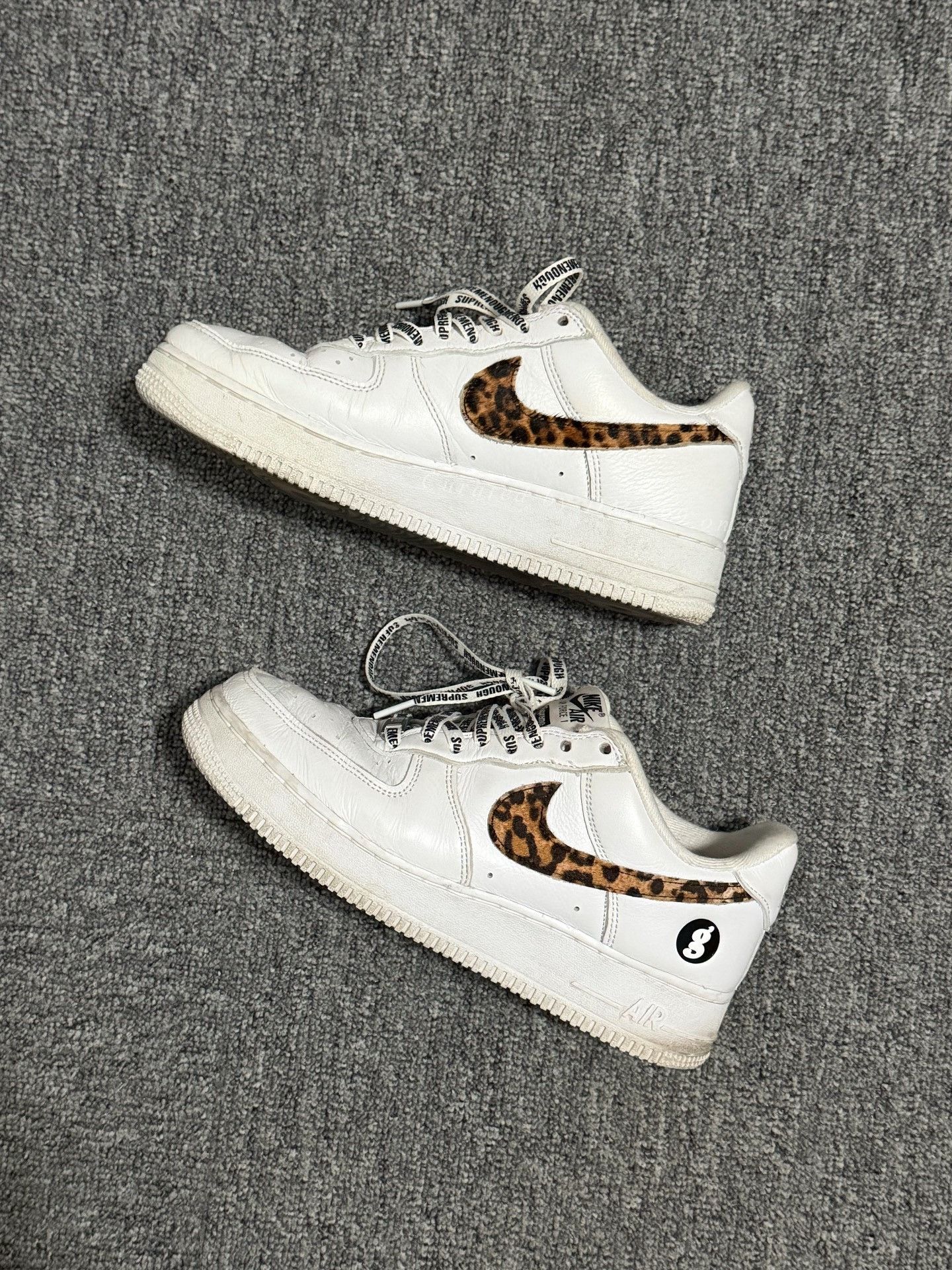 Nike Supreme GOODENOUGH Nike Air Force 1 Low Size US 8 / EU 41 - 2 Thumbnail