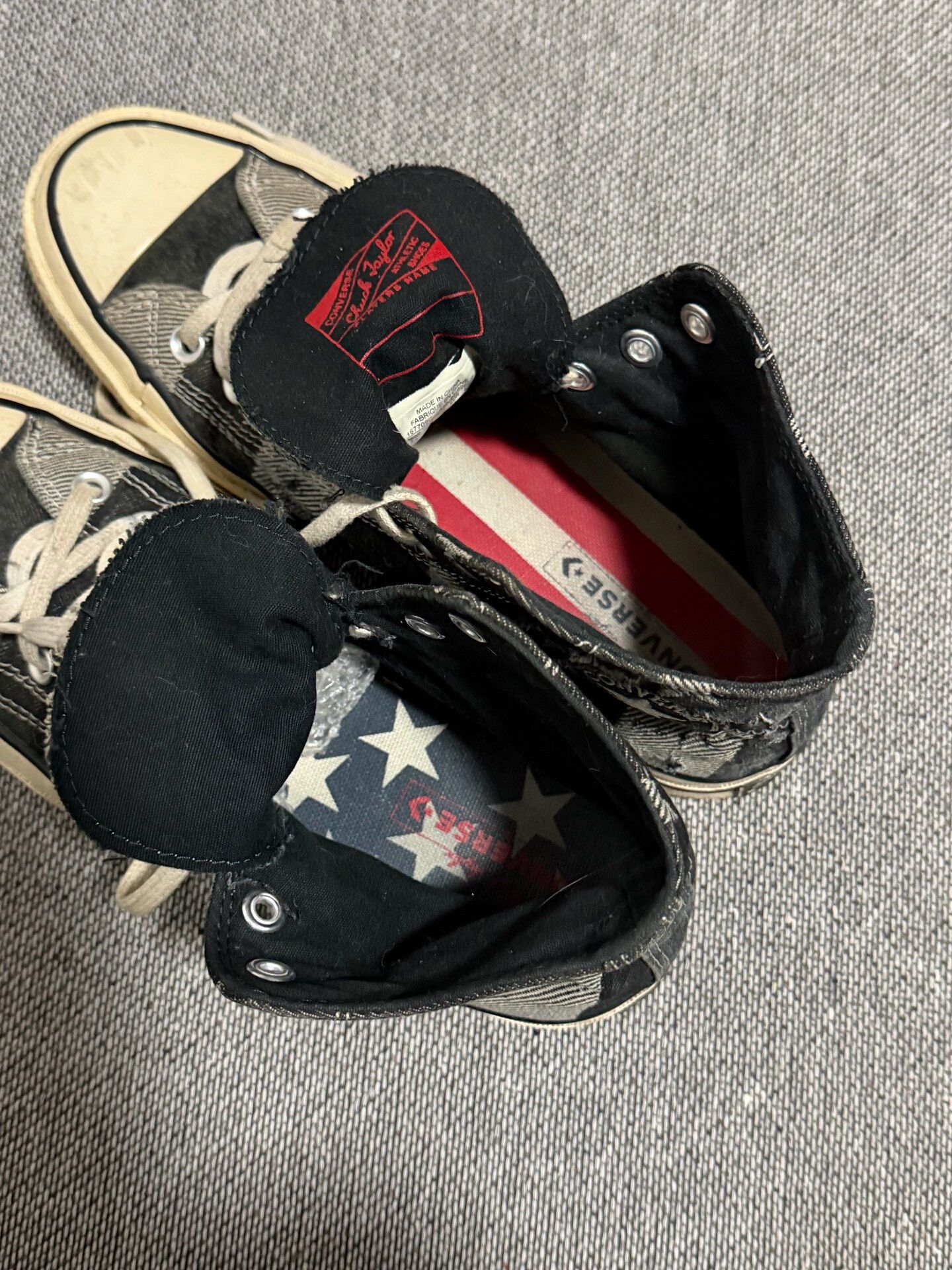 Converse Converse All Star High Top Sneakers Size US 9 / EU 42 - 2 Thumbnail