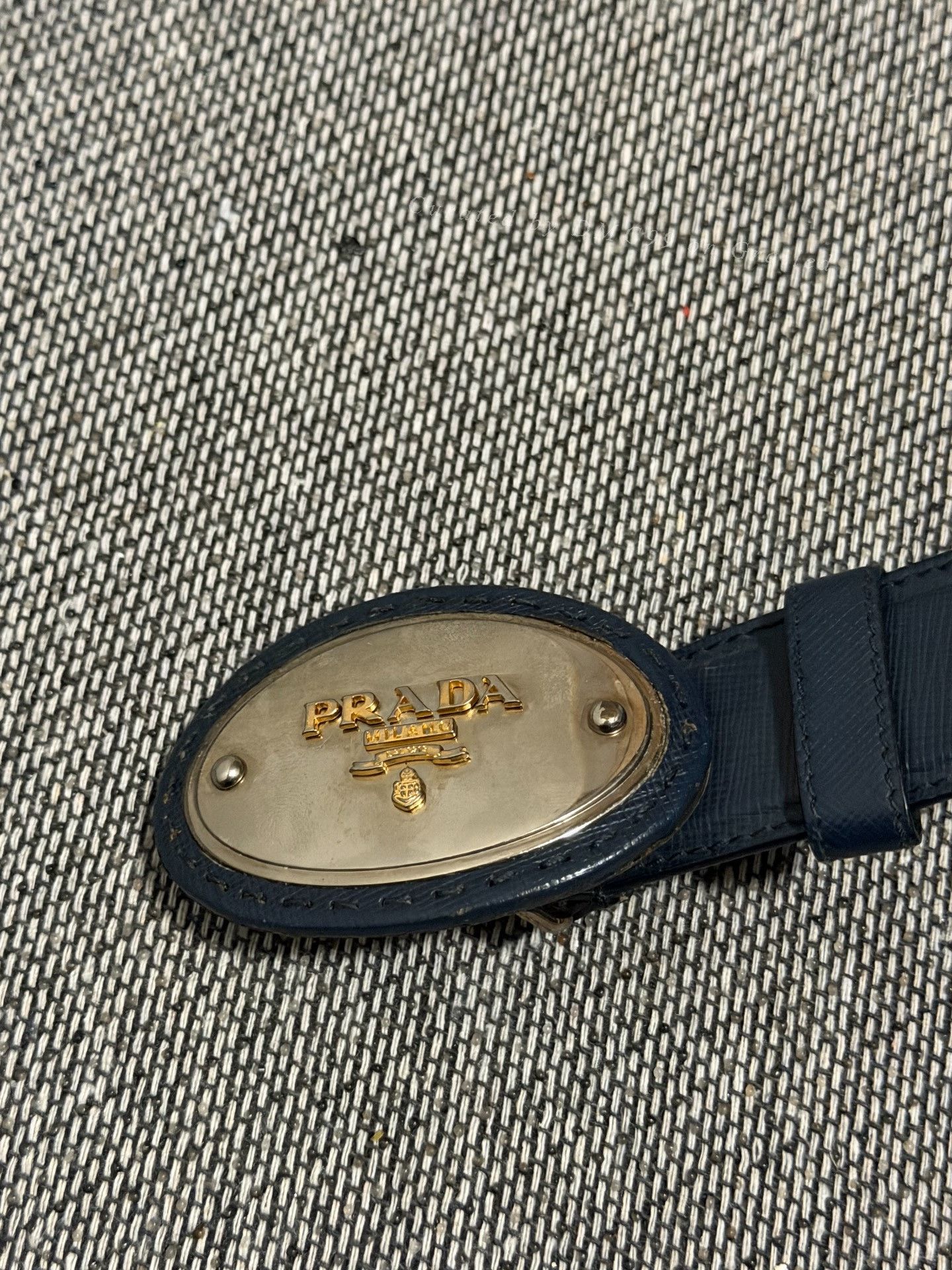 Vintage Vintage Prada Mirror Belt Size ONE SIZE - 2 Thumbnail