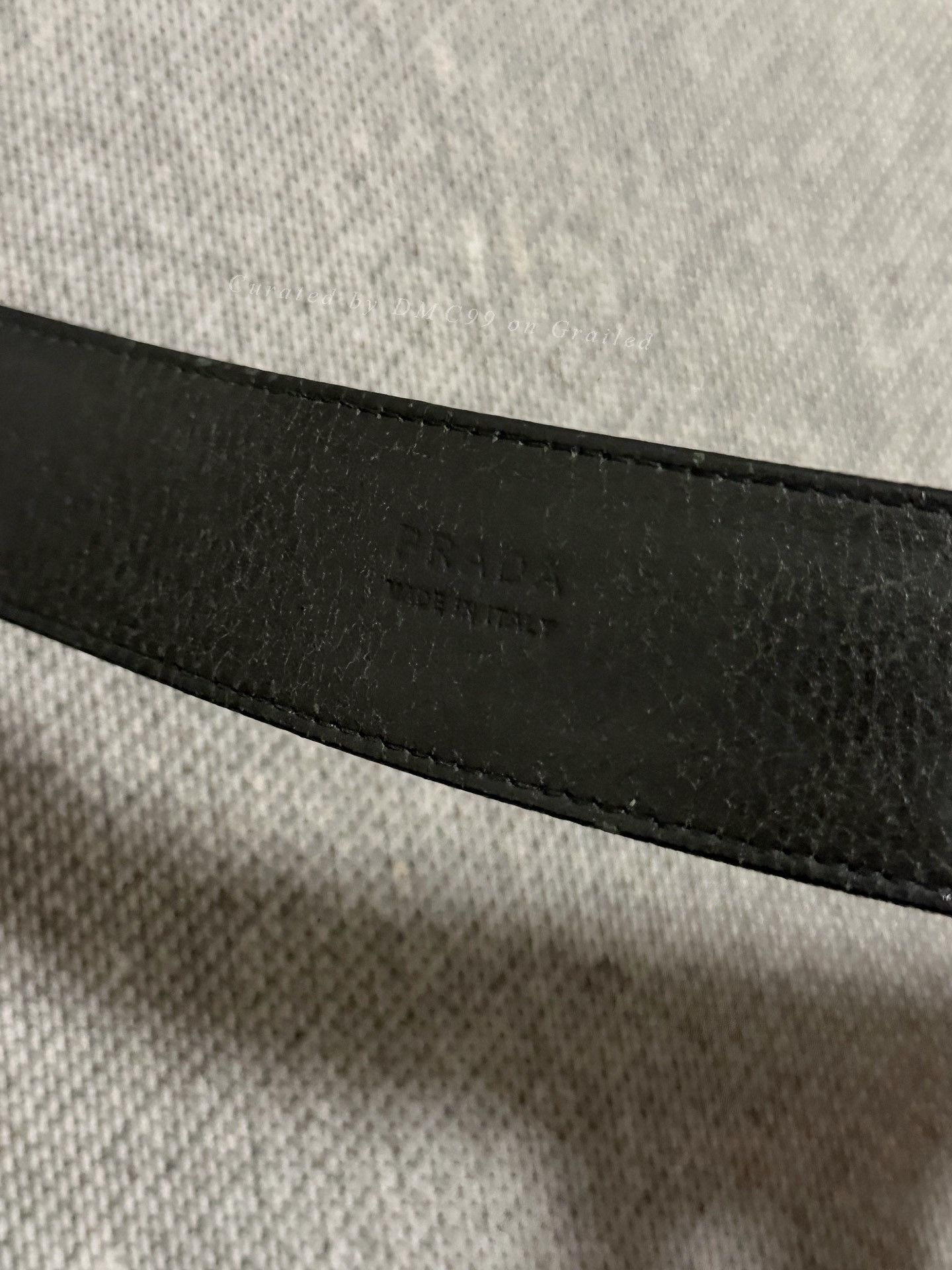 Vintage Vintage Prada Mirror Belt Size ONE SIZE - 3 Thumbnail