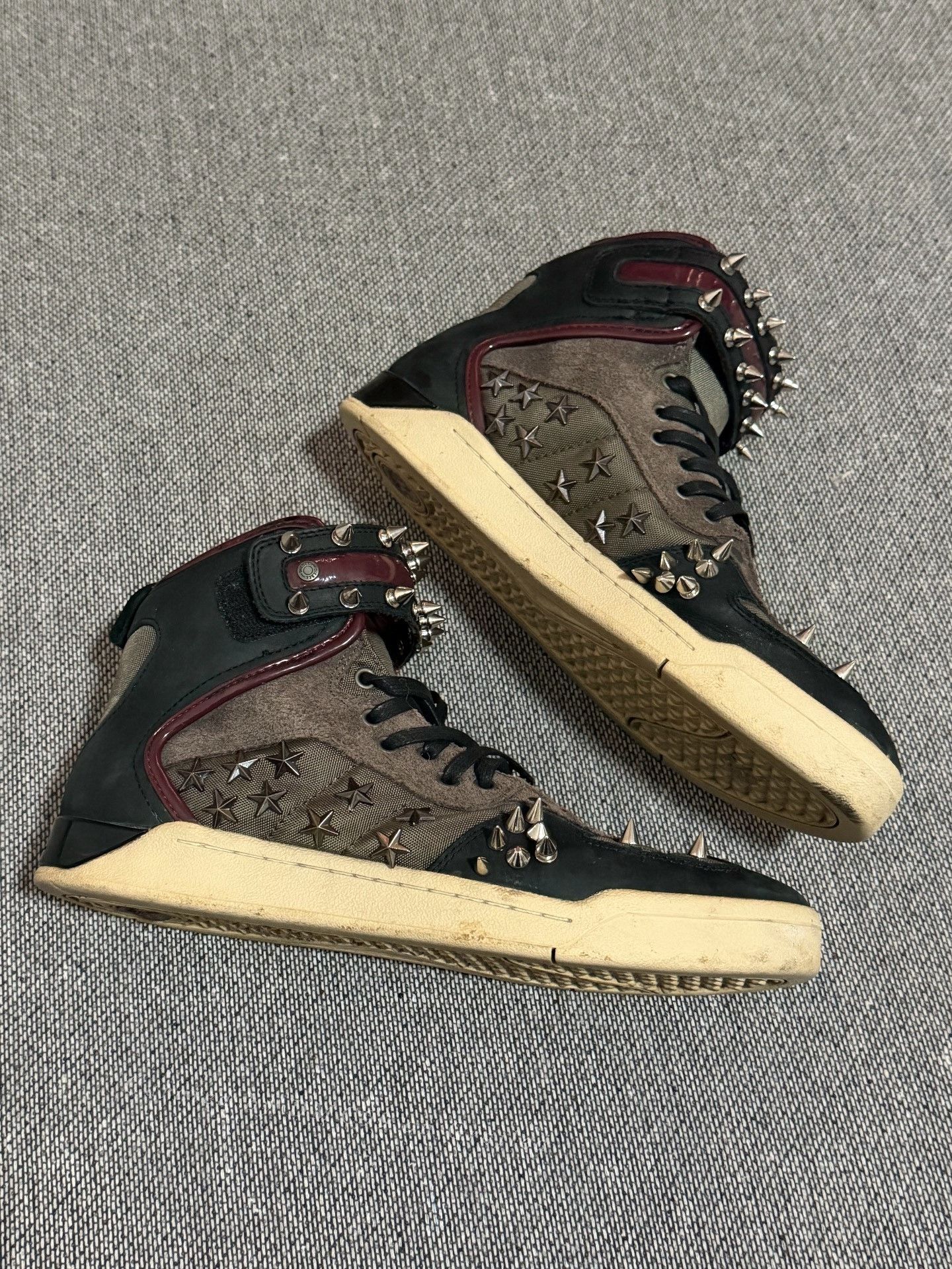 Vintage Vintage Diesel 12ss Rivet Star Sneakers Size US 9 / EU 42 - 4 Thumbnail