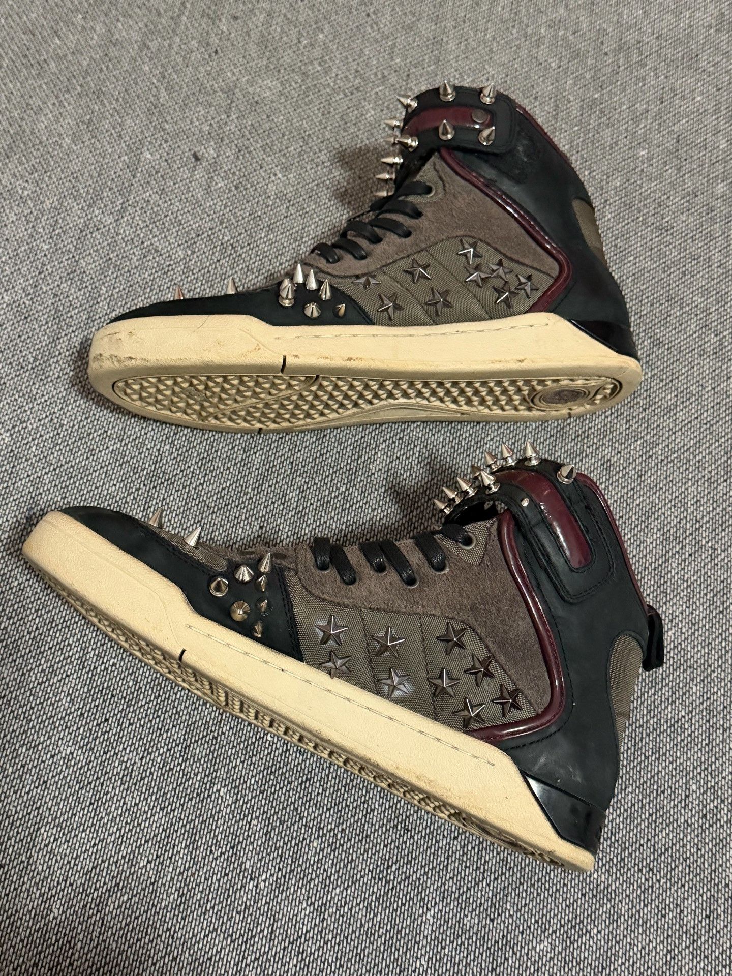 Vintage Vintage Diesel 12ss Rivet Star Sneakers Size US 9 / EU 42 - 3 Thumbnail