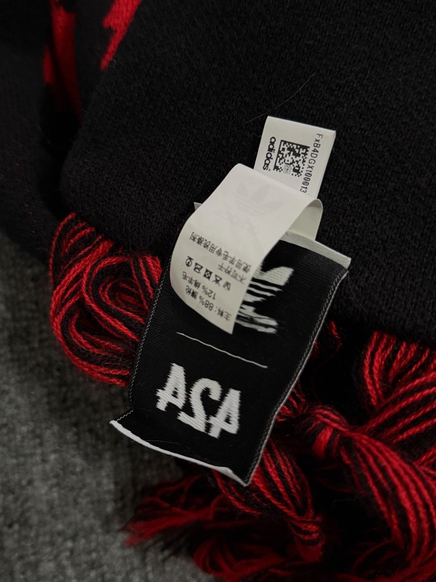 Adidas Adidas x 424 Fringed Scarf Size ONE SIZE - 3 Thumbnail