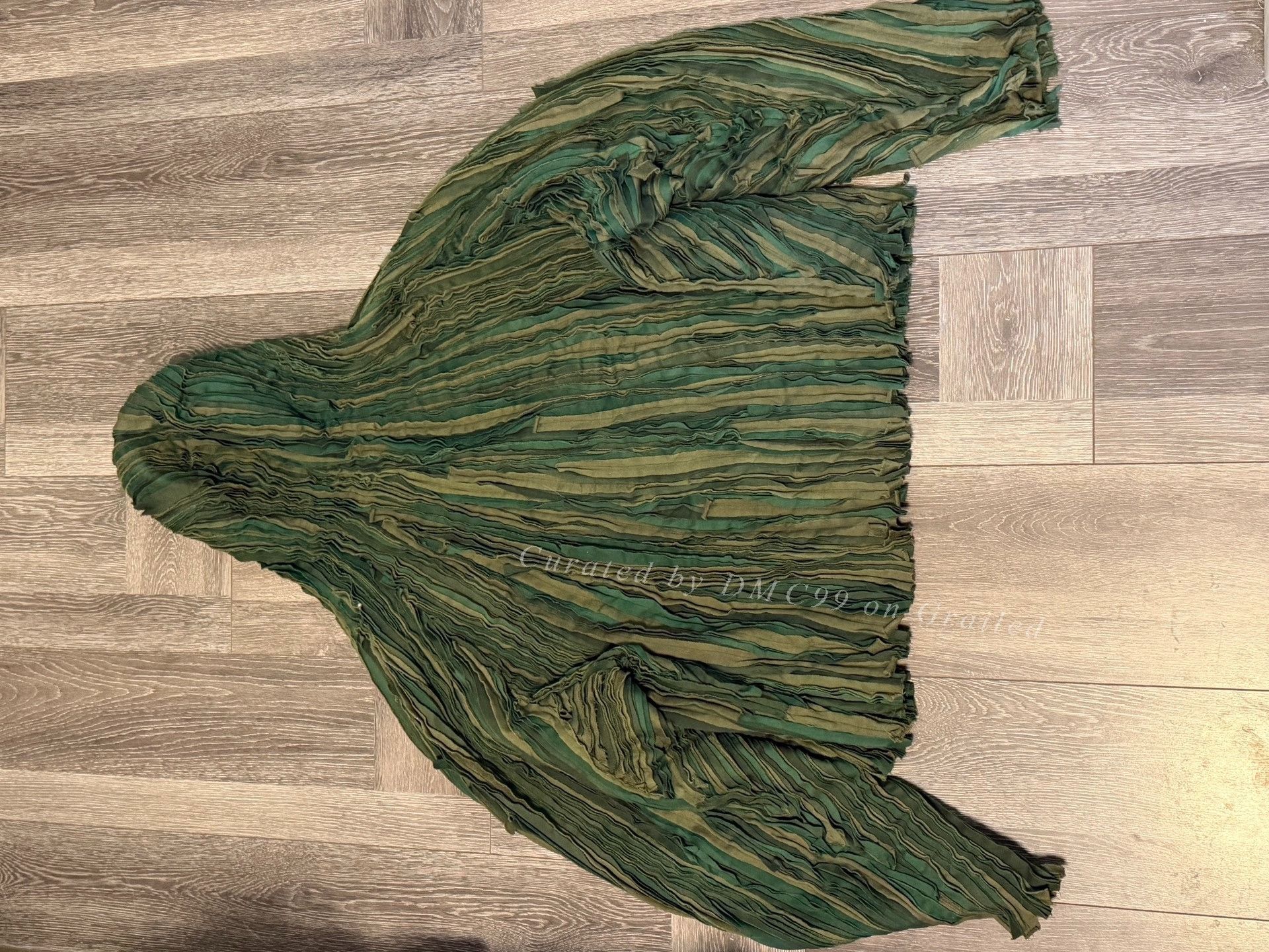 Vintage Tondolo FW25 Off Cut Forest Green Hoodie Size US S / EU 44-46 / 1 - 5 Thumbnail