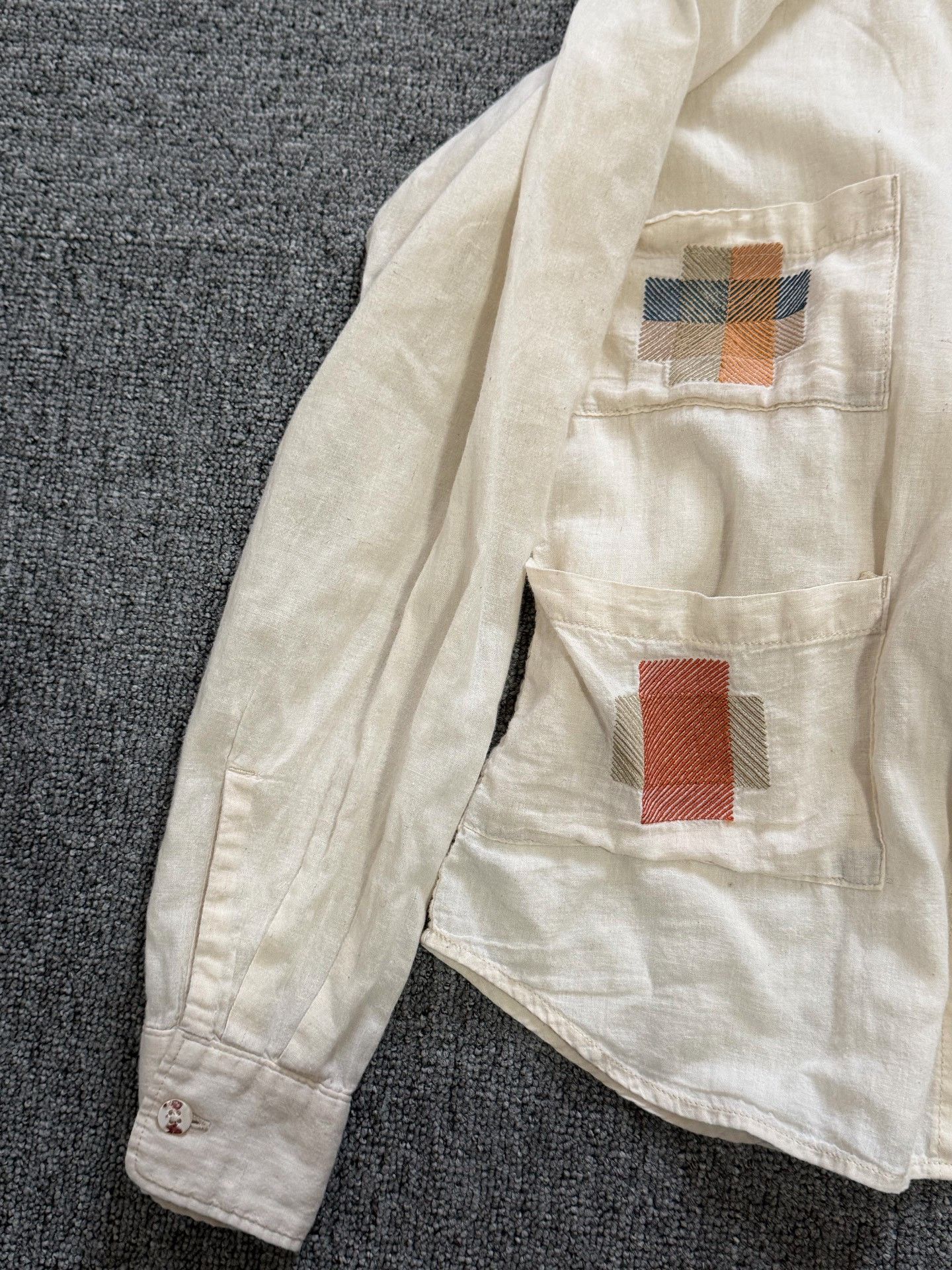 Kapital Kapital Patchwork Embroidery Belted Jacket Size S / US 4 / IT 40 - 2 Thumbnail