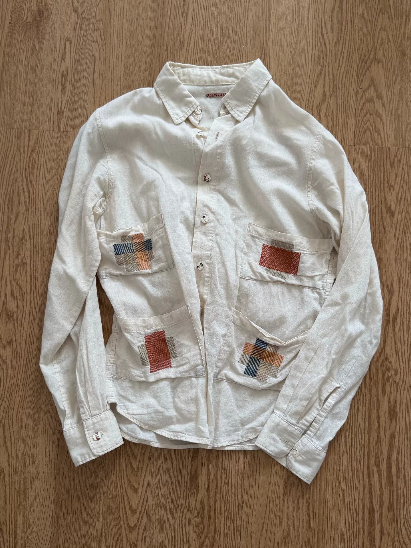 Kapital Kapital Patchwork Embroidery Belted Jacket Size S / US 4 / IT 40 - 5 Thumbnail