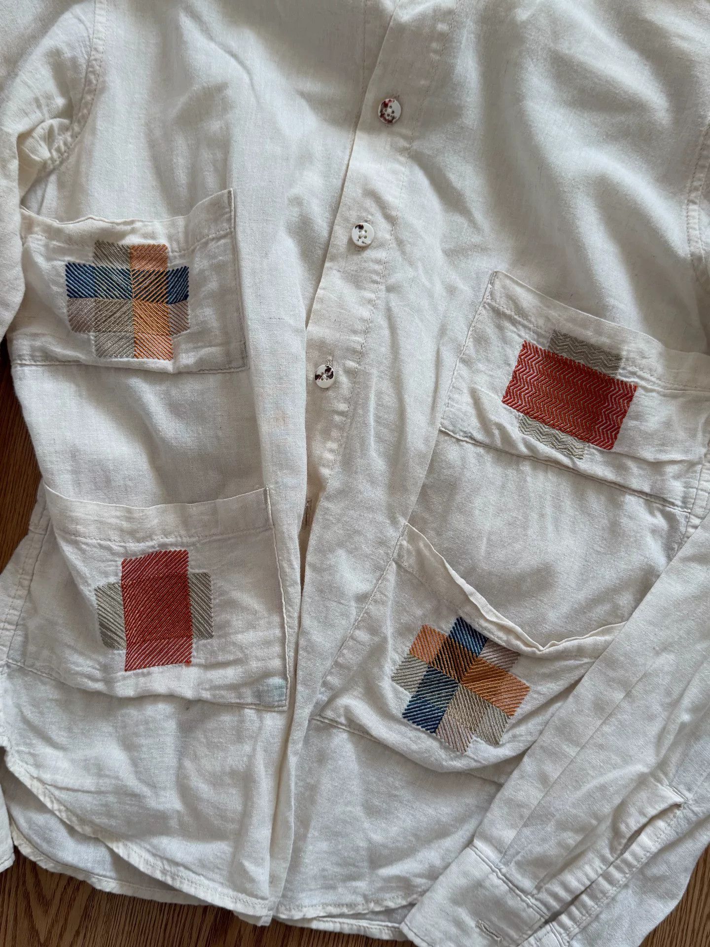 Kapital Kapital Patchwork Embroidery Belted Jacket Size S / US 4 / IT 40 - 6 Thumbnail