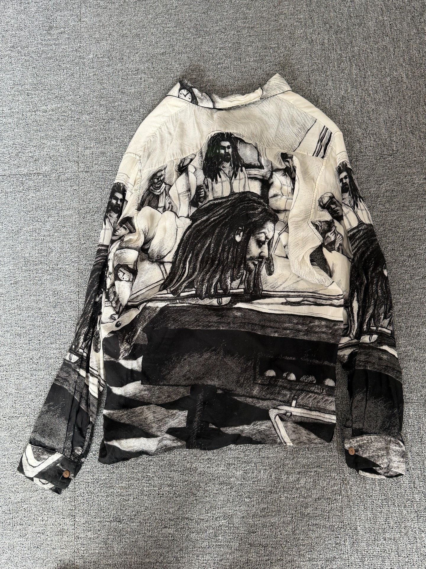 Hiroshi Kato Kapital Hustler PT Synthetic Shirt Size US XL / EU 56 / 4 - 4 Thumbnail