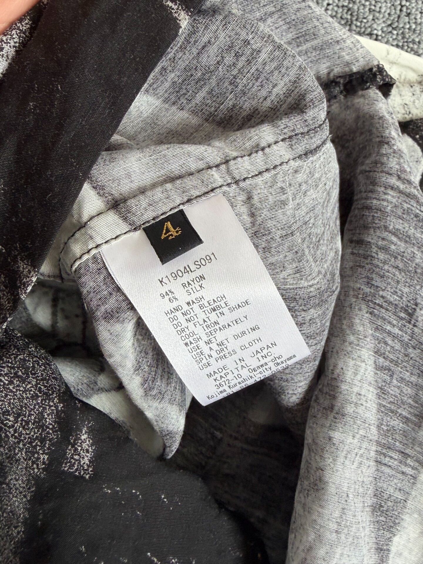 Hiroshi Kato Kapital Hustler PT Synthetic Shirt Size US XL / EU 56 / 4 - 3 Thumbnail