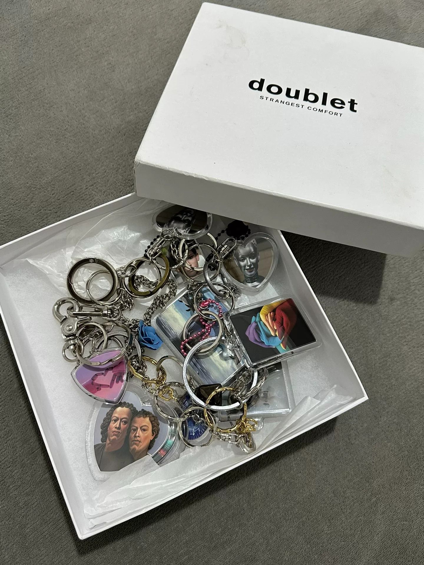 Doublet Doublet 24SS Memorial Chain Size ONE SIZE - 2 Thumbnail