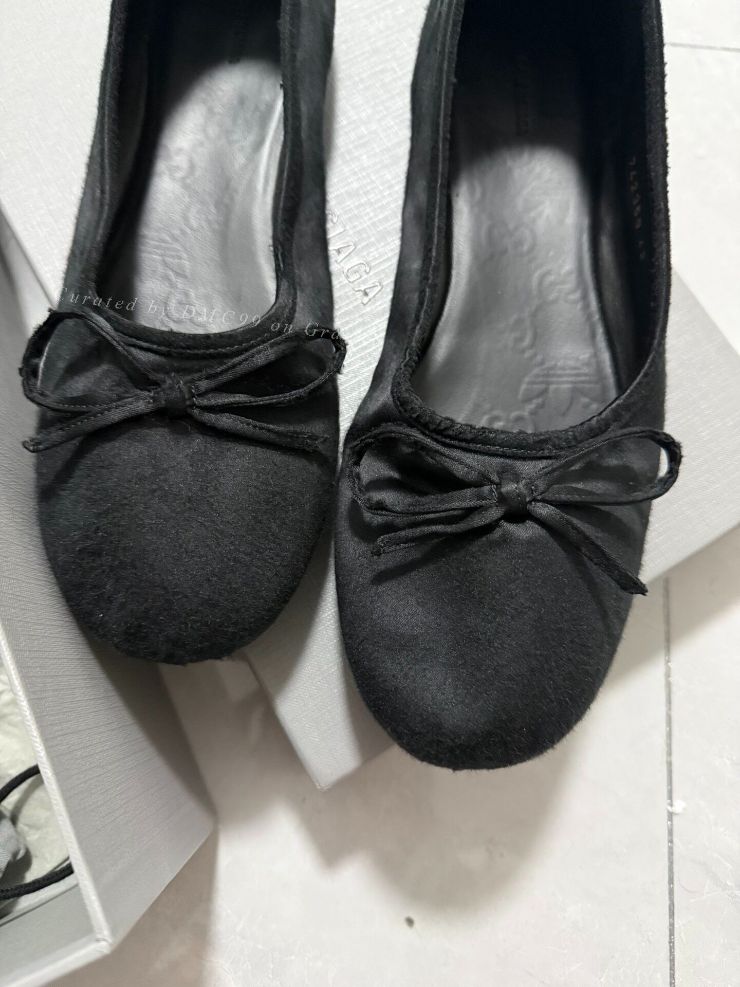 Balenciaga Balenciaga Leo Pold Satin Ballerina Flats Size US 11 / IT 41 - 2 Thumbnail