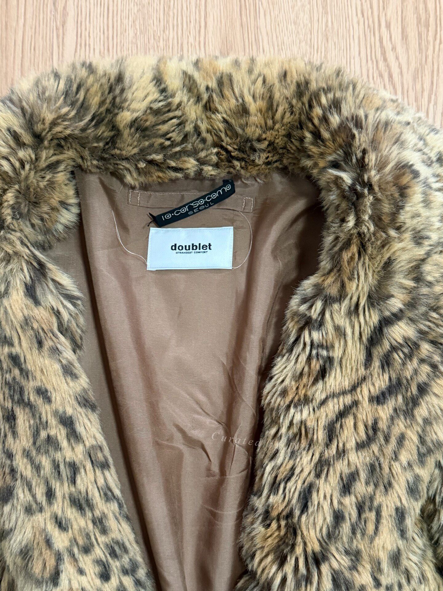 Doublet Doublet Painted Leopard Fur Coat Size S / US 4 / IT 40 - 2 Thumbnail