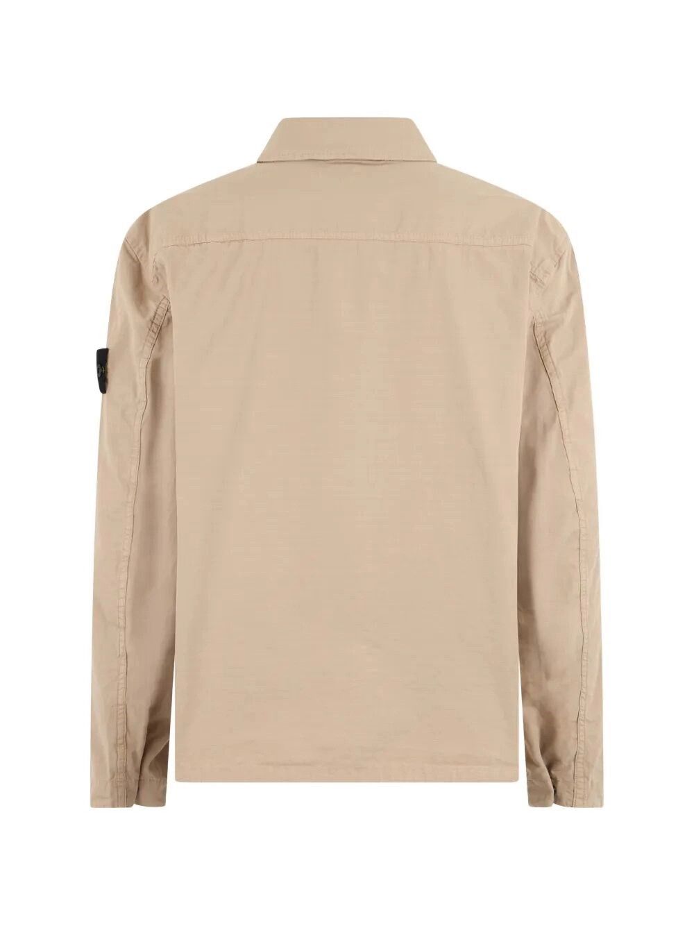 Stone Island Organic Cotton Ripstop Overshirt Size US XL / EU 56 / 4 - 2 Thumbnail