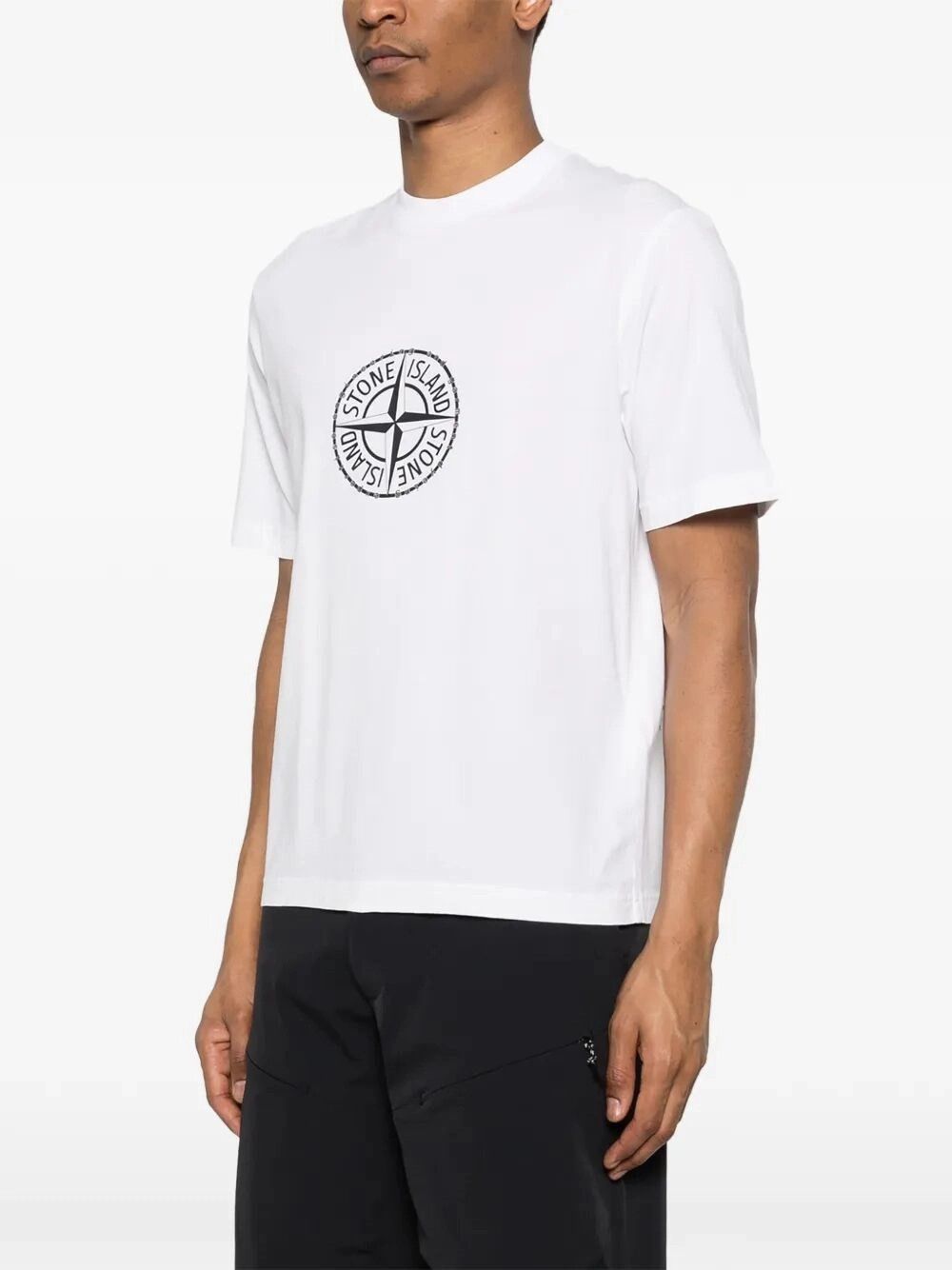 Stone Island `All Around Compass` Print T-Shirt Size US L / EU 52-54 / 3 - 5 Thumbnail