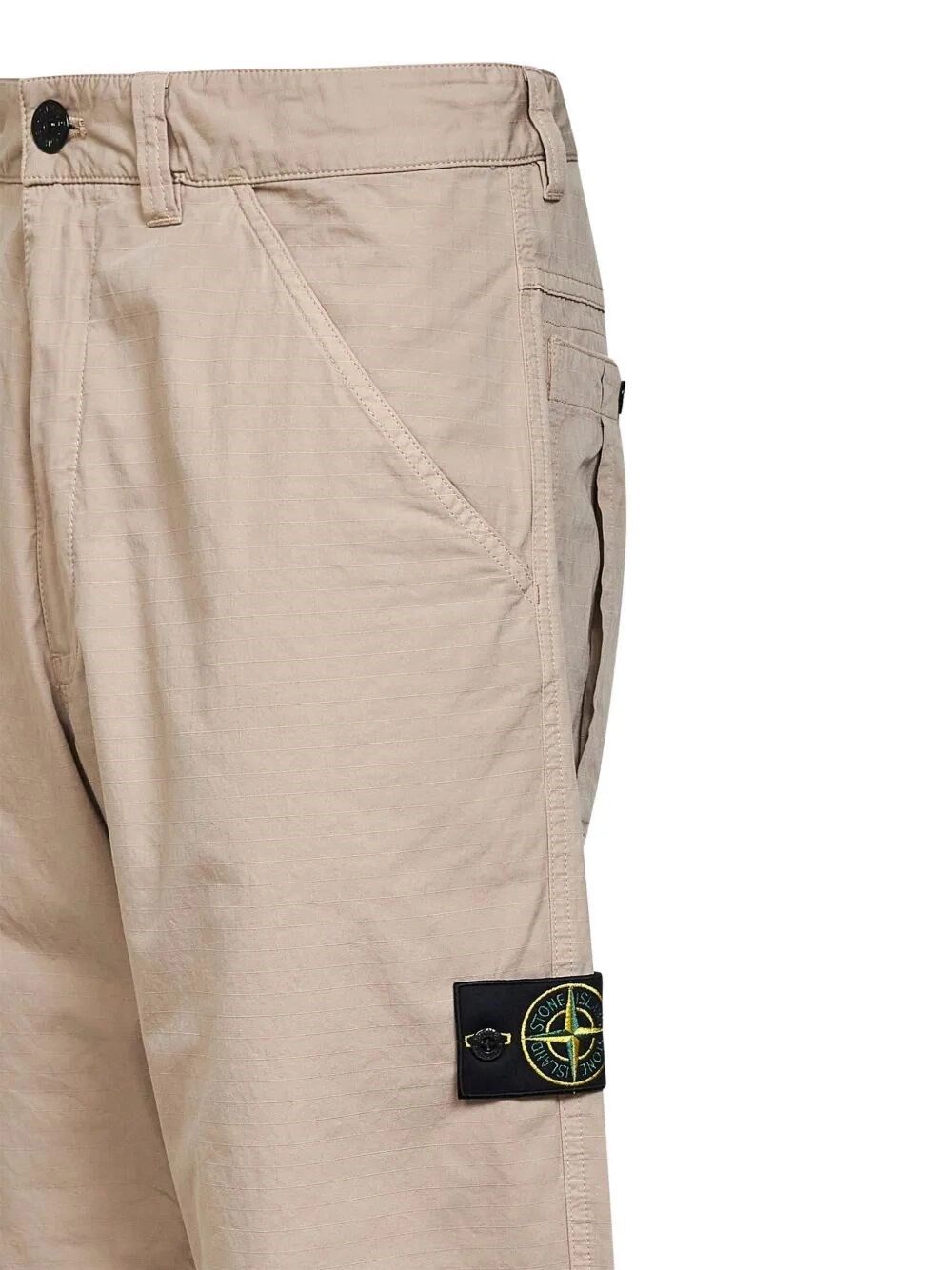 Stone Island Mercerised Organic Cotton Ripstop Pants Size US 34 / EU 50 - 3 Thumbnail