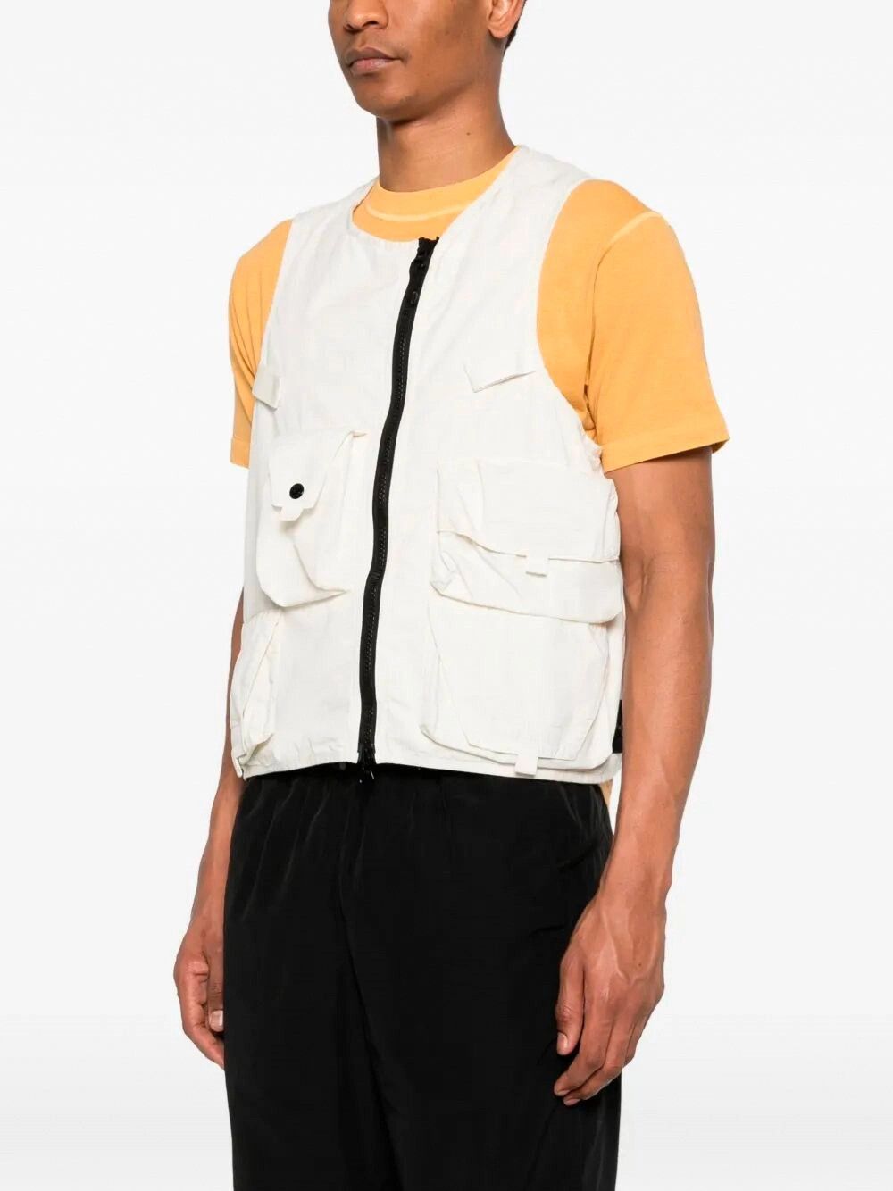 Stone Island Cotton Nylon Micro Ripstop Vest Size US M / EU 48-50 / 2 - 2 Thumbnail
