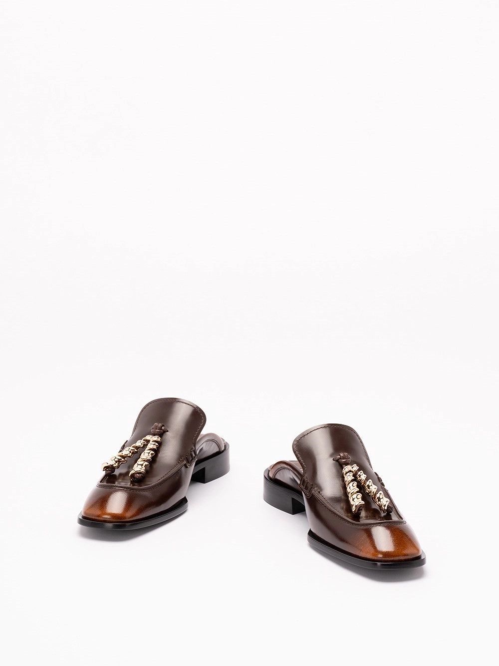 Loewe `Edge` Mule Loafers Size US 10 / IT 40 - 2 Thumbnail