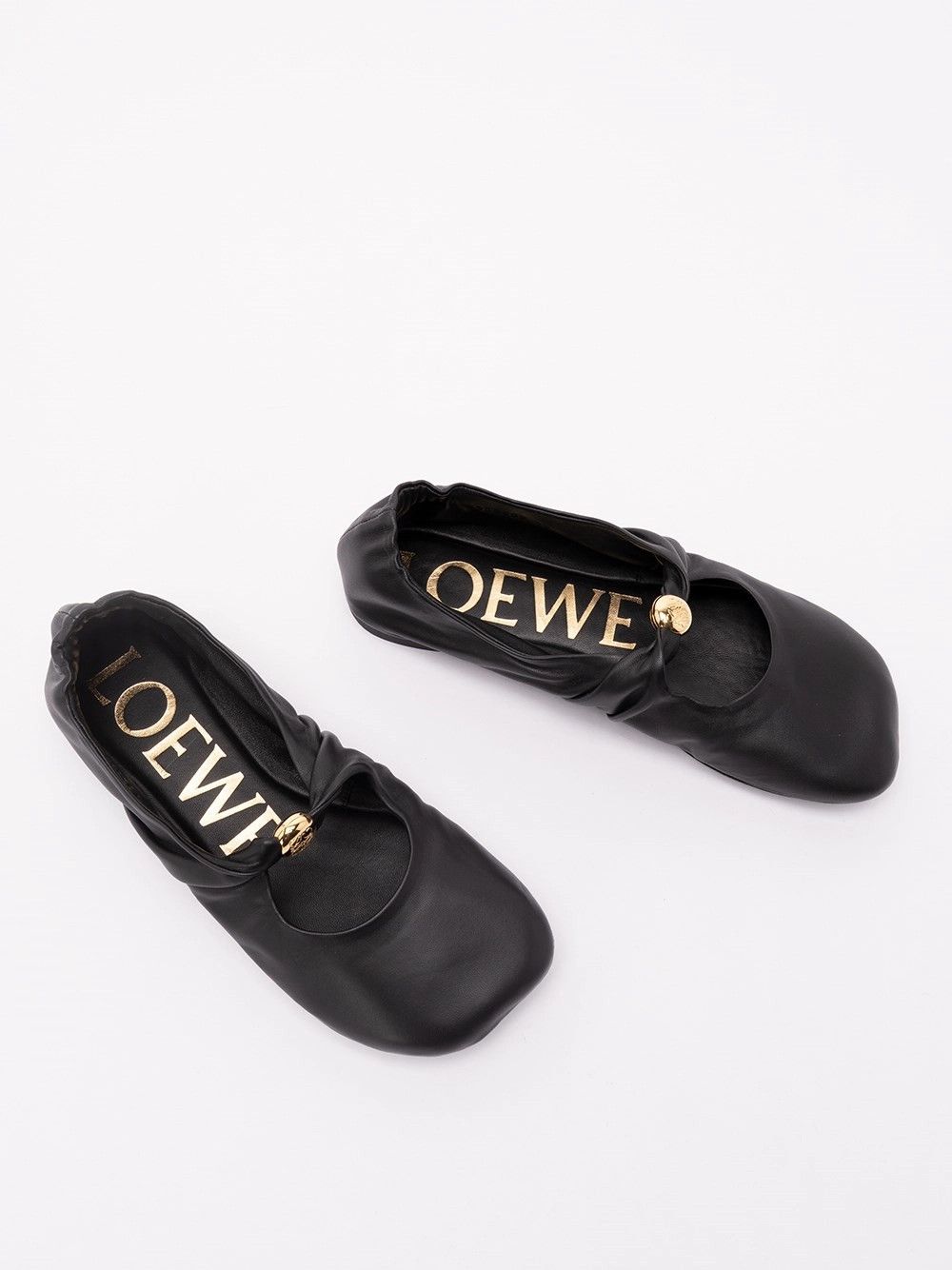 Loewe `Pebble Soft` Ballerinas Size US 7 / IT 37 - 5 Thumbnail