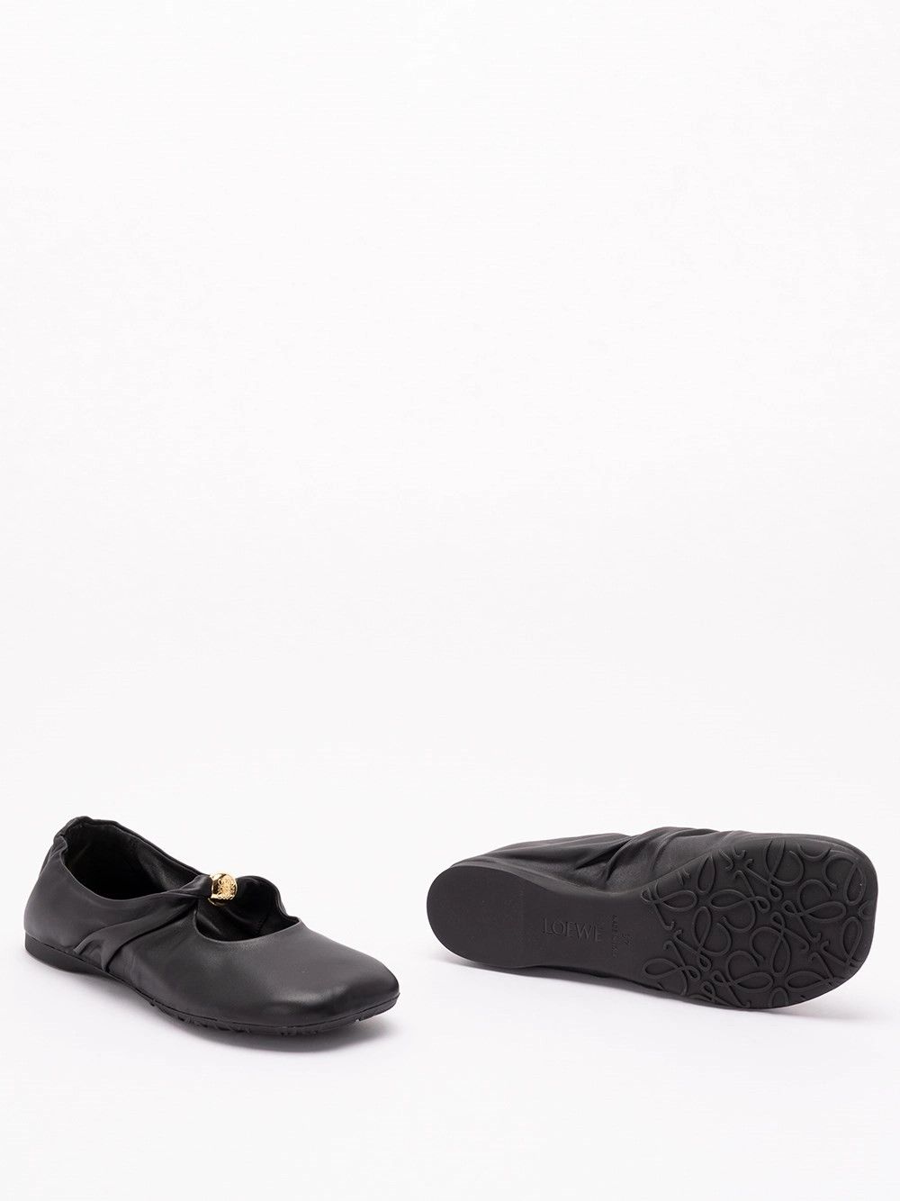 Loewe `Pebble Soft` Ballerinas Size US 7 / IT 37 - 4 Thumbnail