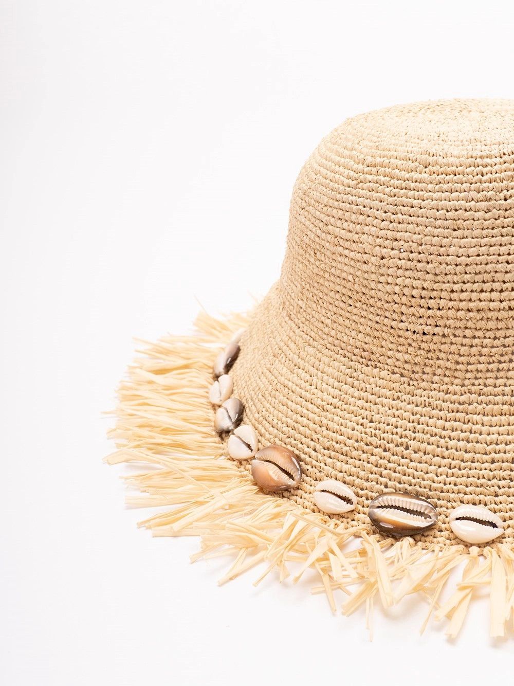 Alanui `Chasing The Shadows` Raffia Hat Size ONE SIZE - 2 Thumbnail