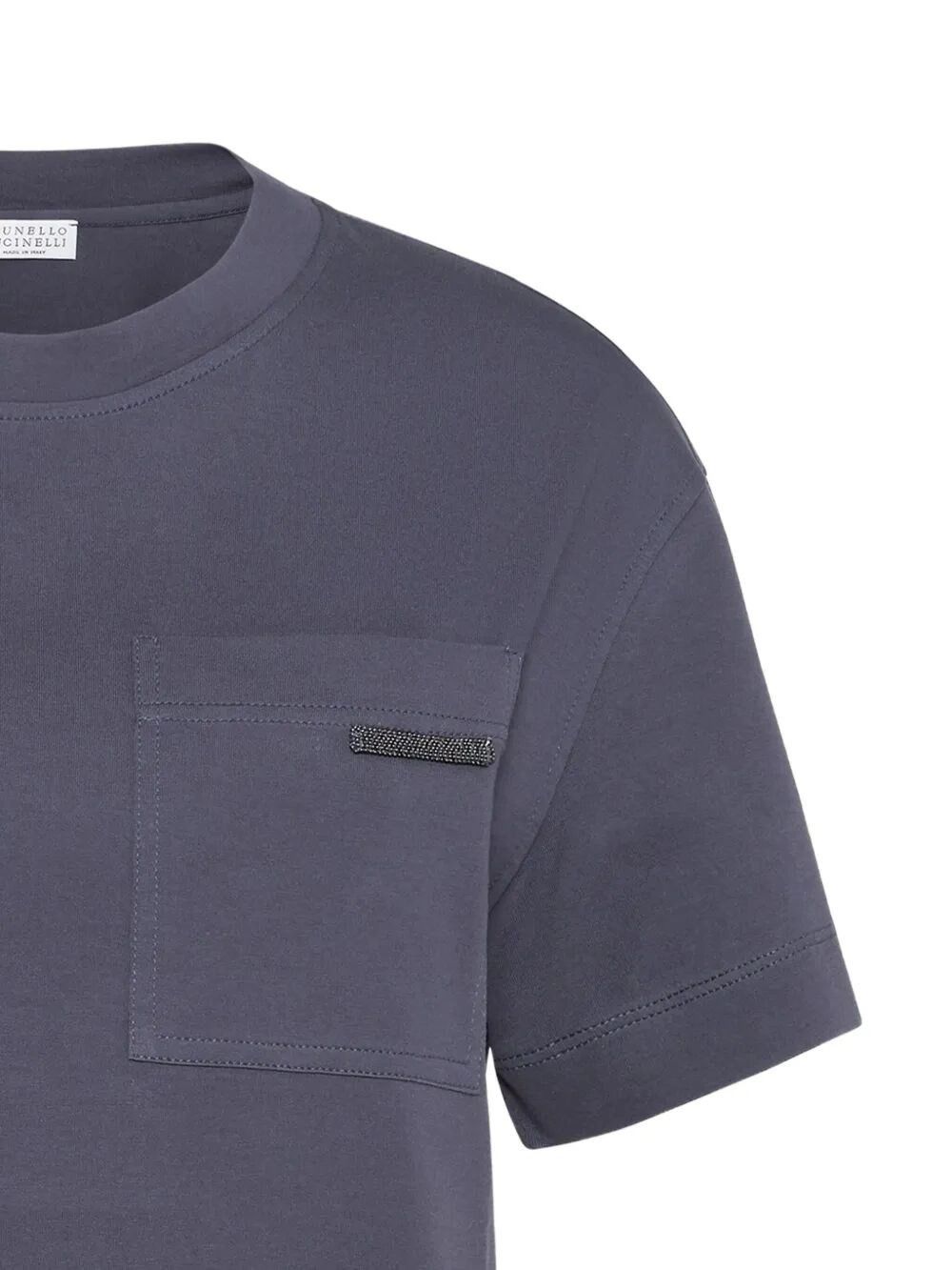 Brunello Cucinelli Cotton Jersey T-Shirt Size S / US 4 / IT 40 - 7 Thumbnail