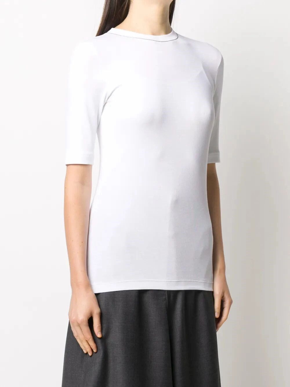 Brunello Cucinelli T-Shirt with Monili Size M / US 6-8 / IT 42-44 - 4 Thumbnail