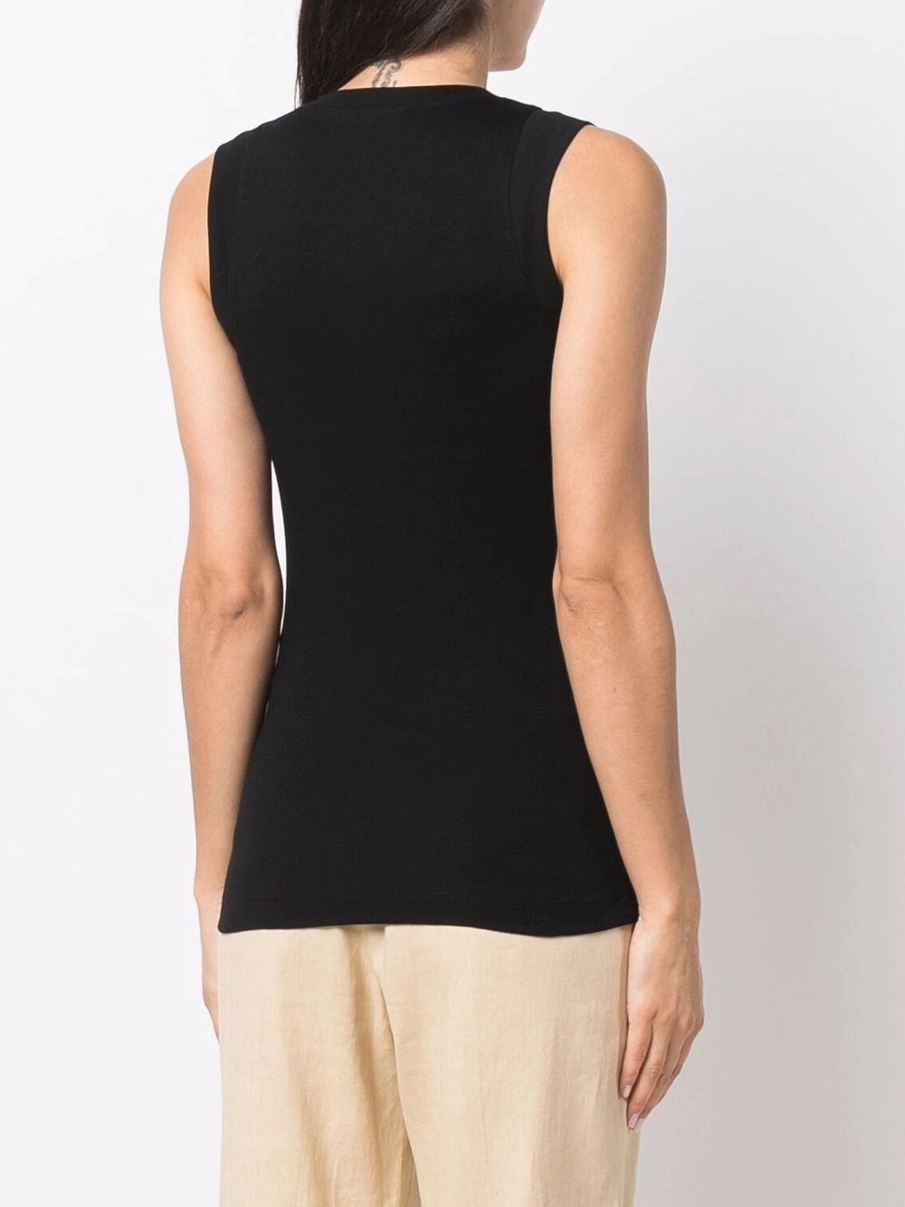 Brunello Cucinelli Top With `Precious` Insert Size S / US 4 / IT 40 - 4 Thumbnail
