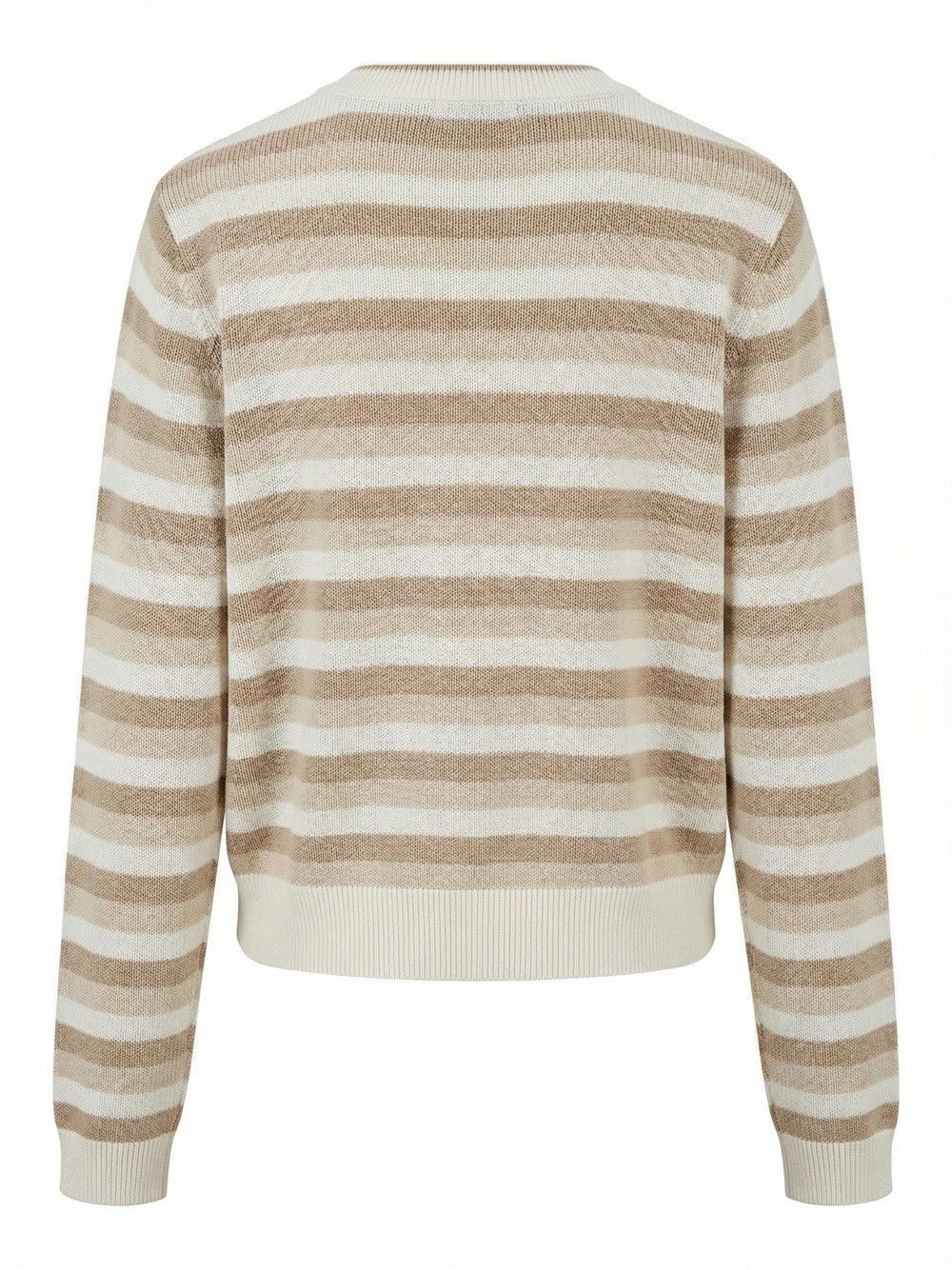 Brunello Cucinelli Cotton Striped Sweater Size S / US 4 / IT 40 - 2 Thumbnail
