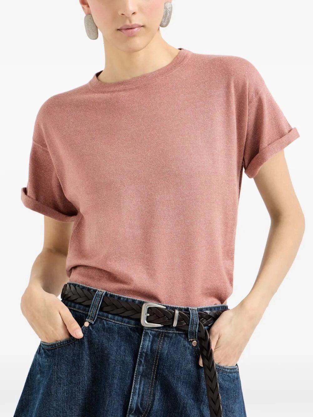 Brunello Cucinelli Cashmere And Silk Lightweight Sweater Size L / US 10 / IT 46 - 6 Thumbnail
