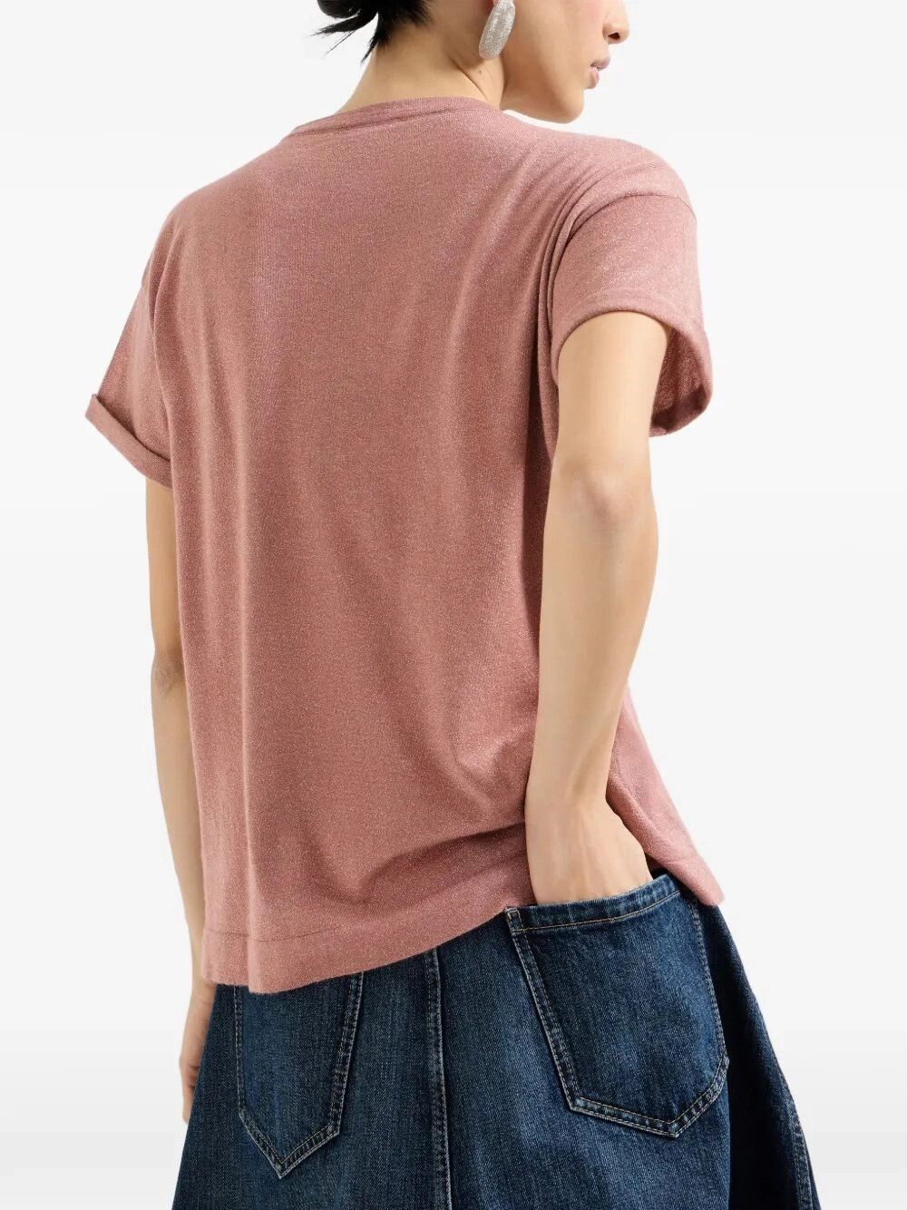 Brunello Cucinelli Cashmere And Silk Lightweight Sweater Size L / US 10 / IT 46 - 4 Thumbnail