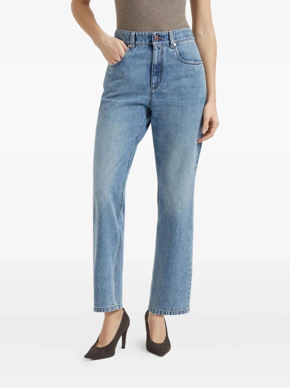 Brunello Cucinelli Jeans with Monili Size 28" / US 6 / IT 42 - 3 Thumbnail