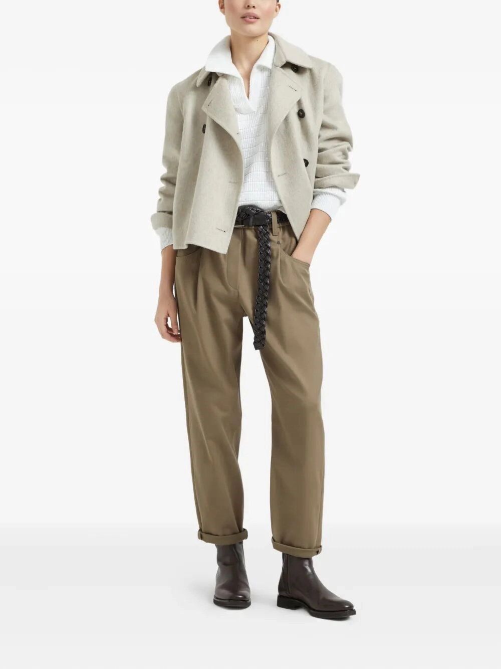 Brunello Cucinelli Baggy Pants Size 30" / US 8 / IT 44 - 2 Thumbnail