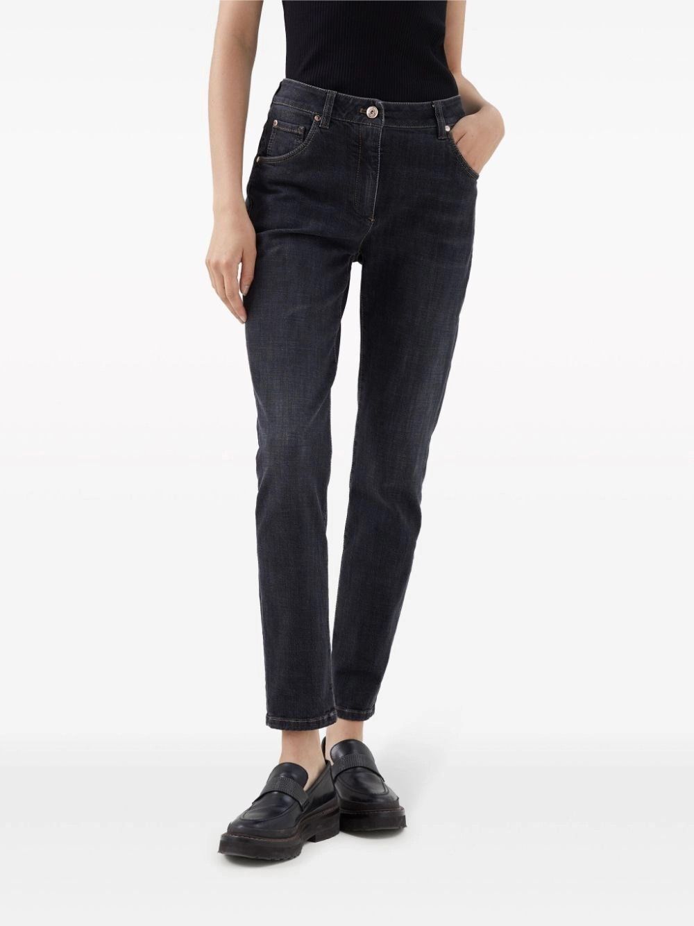 Brunello Cucinelli Denim Pants Size 28" / US 6 / IT 42 - 5 Thumbnail