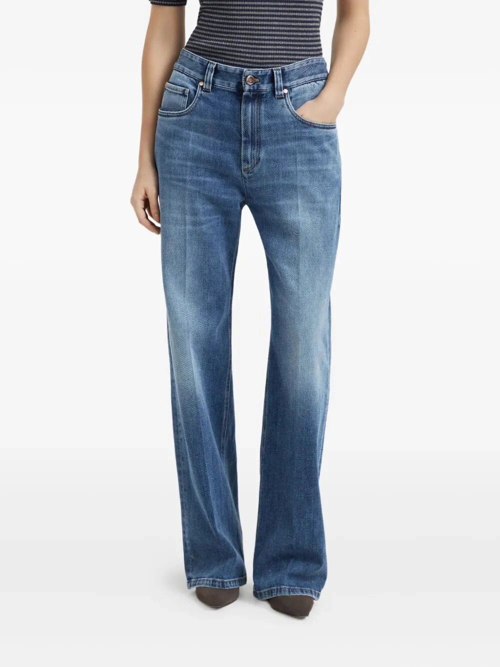Brunello Cucinelli Denim Pants Size 28" / US 6 / IT 42 - 3 Thumbnail