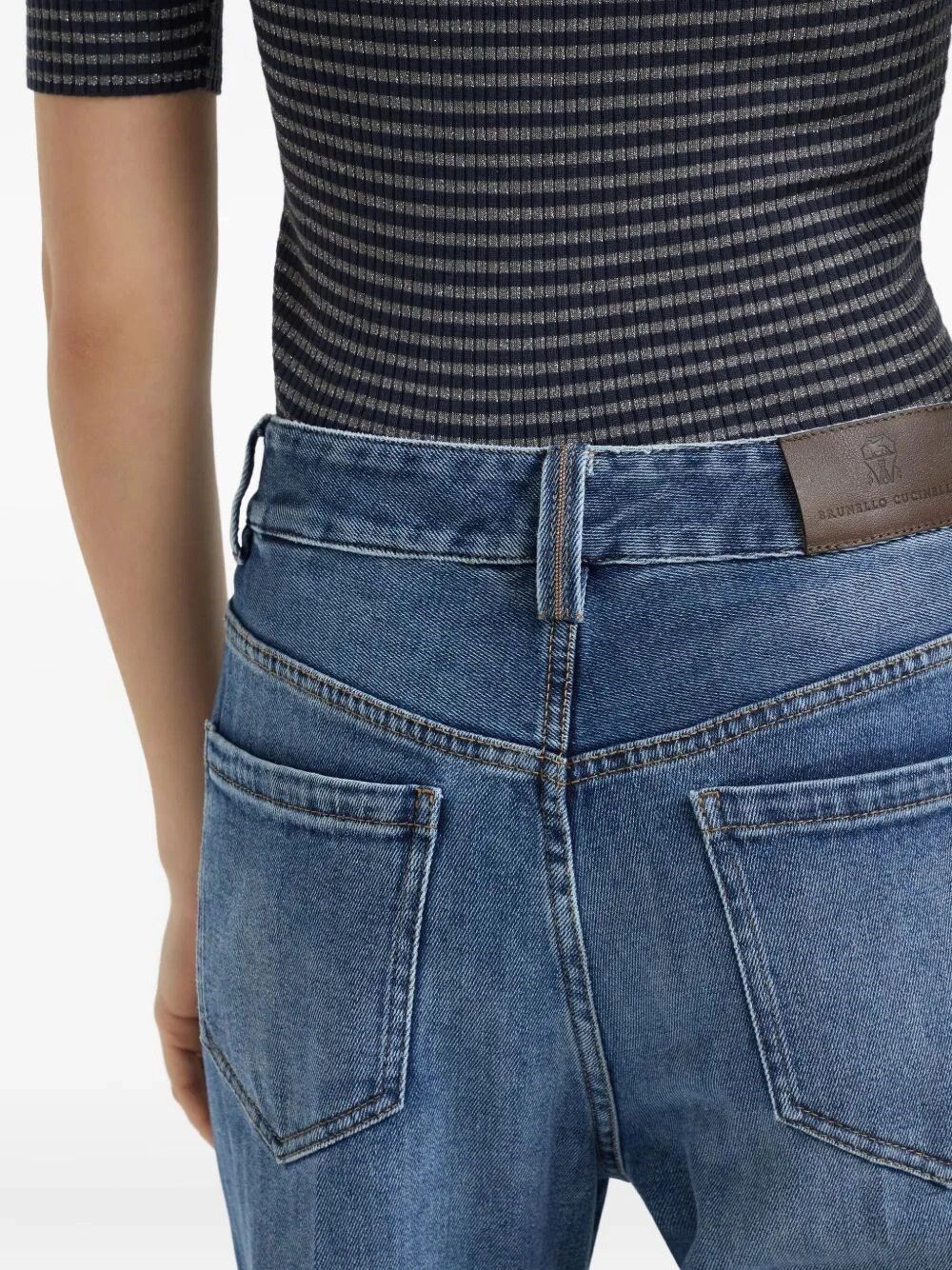 Brunello Cucinelli Denim Pants Size 28" / US 6 / IT 42 - 5 Thumbnail