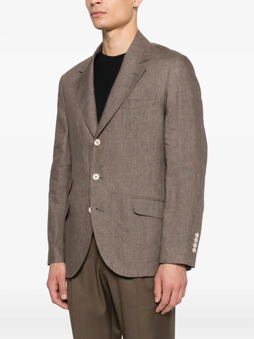 Brunello Cucinelli Suit-Type Jacket Size US L / EU 52-54 / 3 - 2 Thumbnail