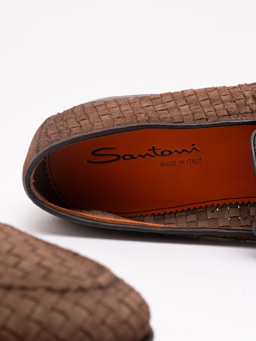 Santoni `Scacco` Loafers Size US 7 / EU 40 - 6 Thumbnail