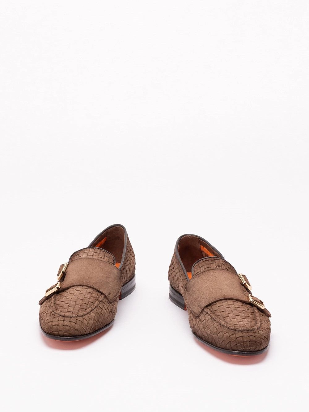 Santoni `Scacco` Loafers Size US 7.5 / EU 40-41 - 2 Thumbnail