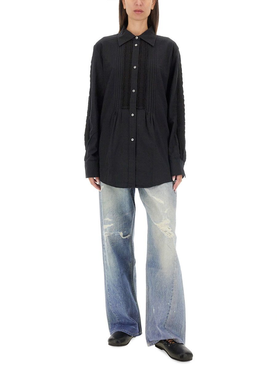 Our Legacy OUR LEGACY SHIRT "SINCERE" - BLACK (EU 38) Size XS / US 0-2 / IT 36-38 - 2 Thumbnail
