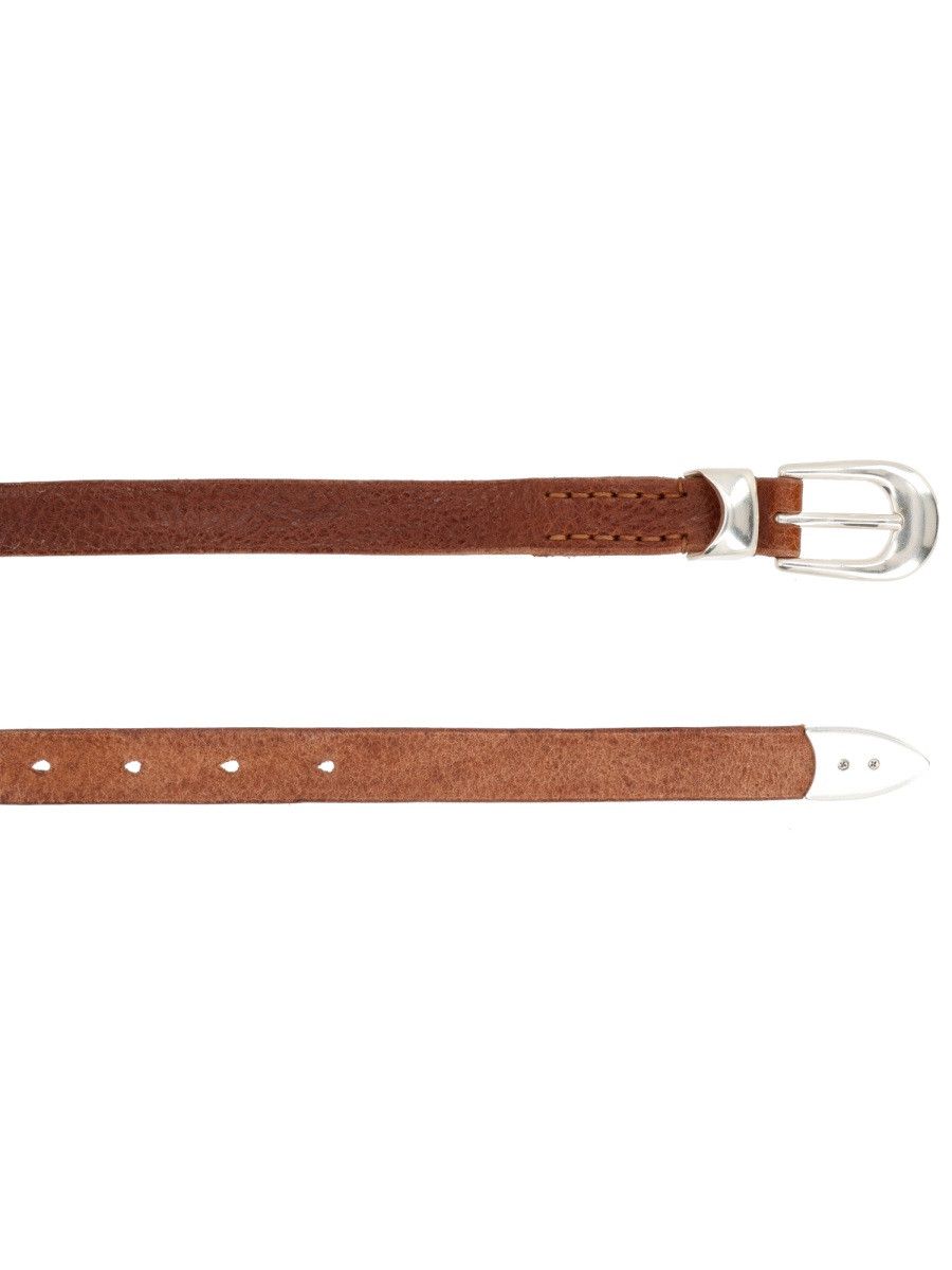 Our Legacy OUR LEGACY CINTURA IN PELLE - BROWN (BELT_CM 80) Size ONE SIZE - 2 Thumbnail