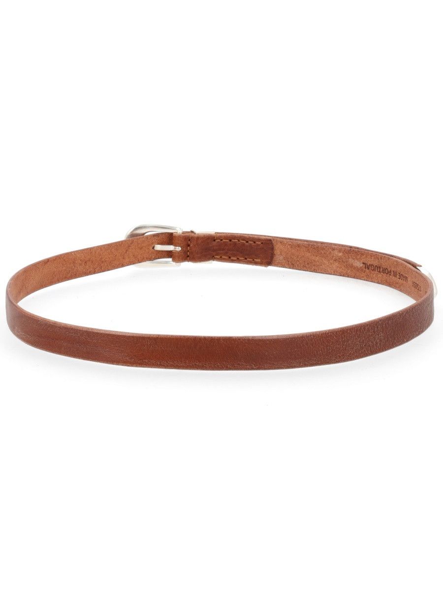 Our Legacy OUR LEGACY CINTURA IN PELLE - BROWN (BELT_CM 80) Size ONE SIZE - 3 Thumbnail