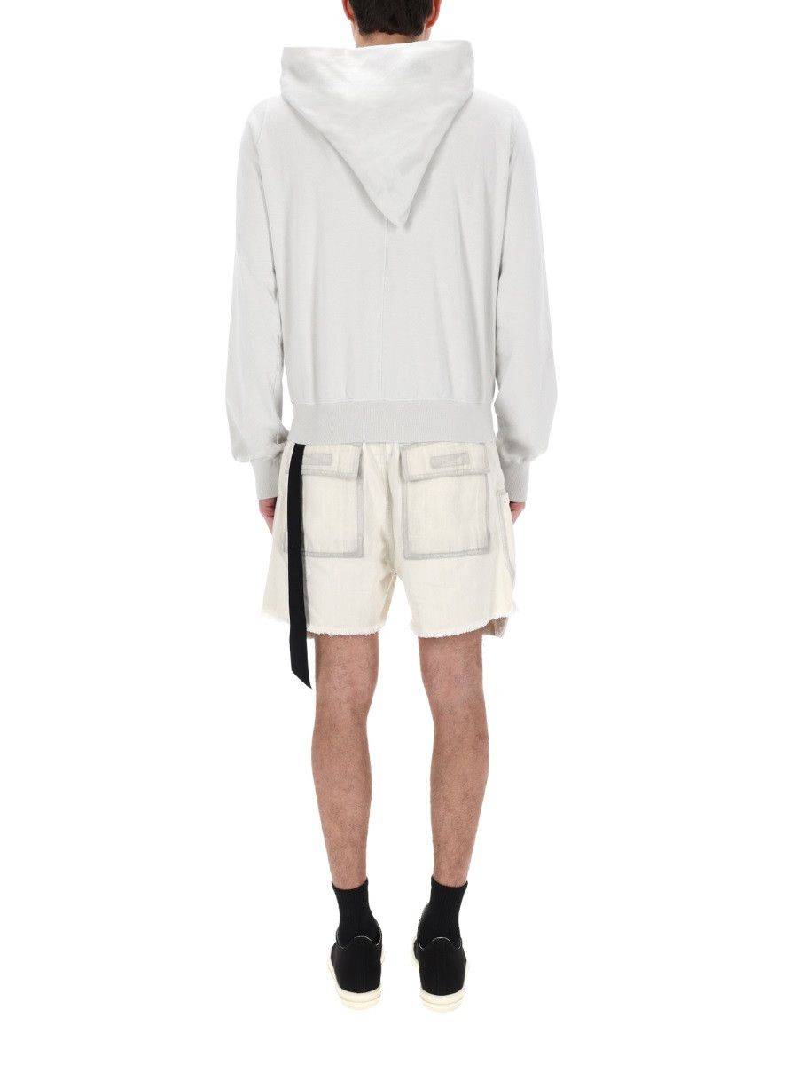 Rick Owens Drkshdw RICK OWENS DRKSHDW MOUNTAIN" SWEATSHIRT - WHITE Size US S / EU 44-46 / 1 - 5 Thumbnail