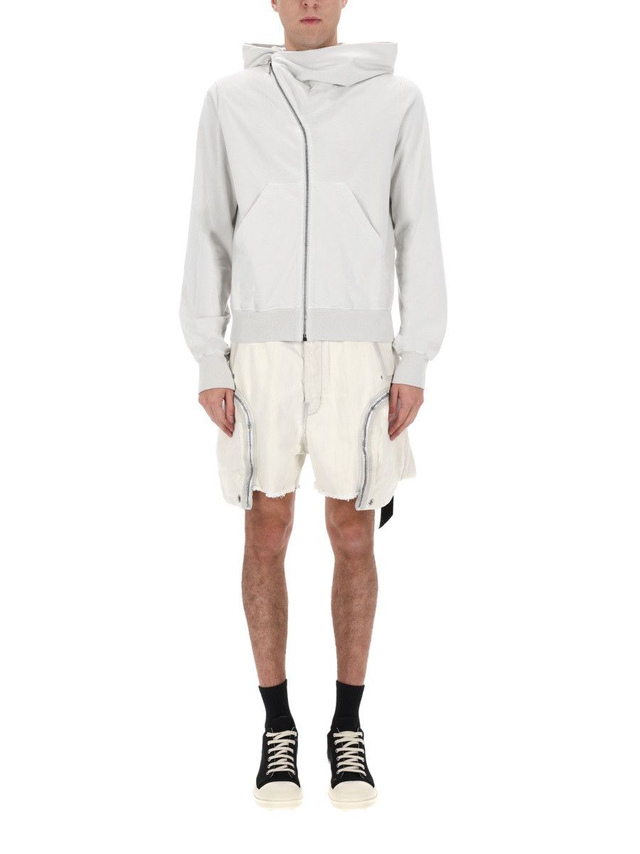 Rick Owens Drkshdw RICK OWENS DRKSHDW MOUNTAIN" SWEATSHIRT - WHITE Size US S / EU 44-46 / 1 - 4 Thumbnail