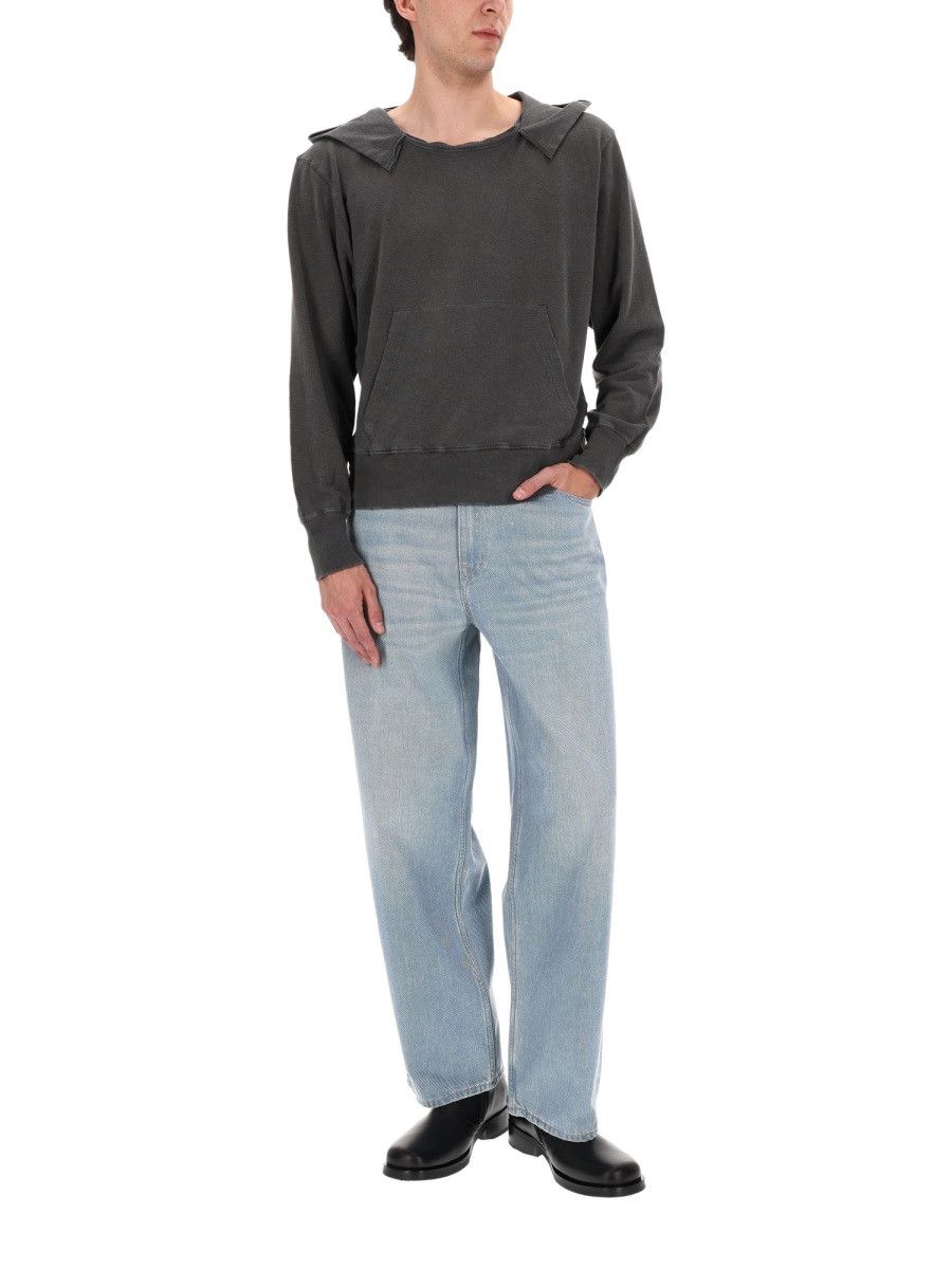 Our Legacy OUR LEGACY FELPA "RELIC" - CHARCOAL (IT 48) Size US M / EU 48-50 / 2 - 2 Thumbnail